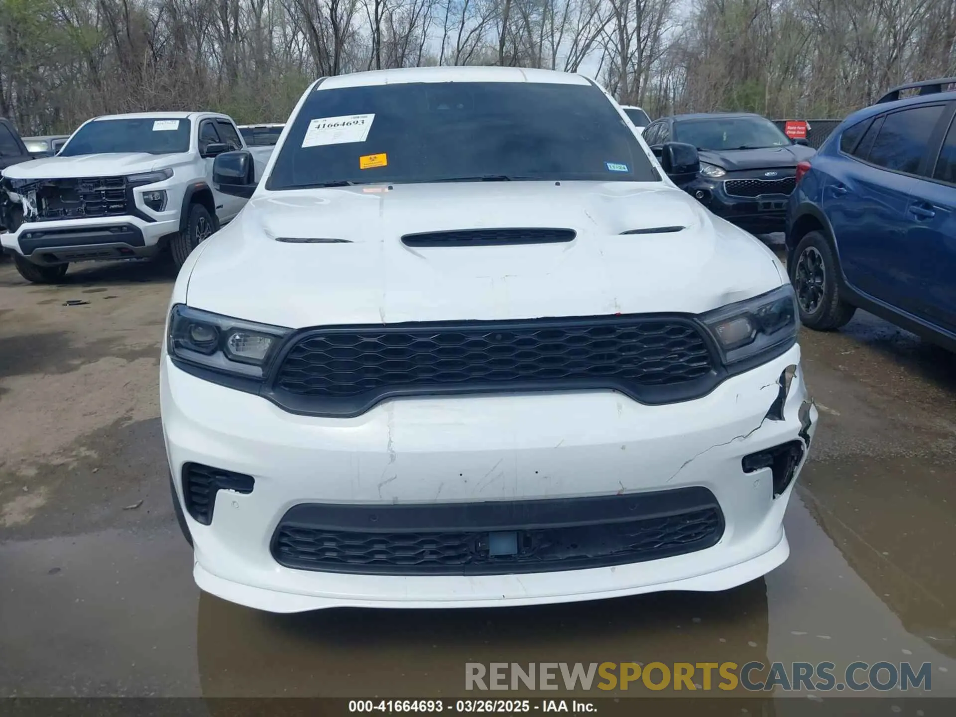 12 fotografías del automóvil dañado 1C4SDJH96MC762632 DODGE DURANGO 2021
