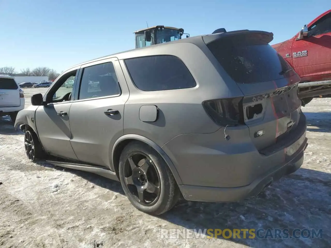 2 fotografías del automóvil dañado 1C4SDJH97MC788608 DODGE DURANGO 2021