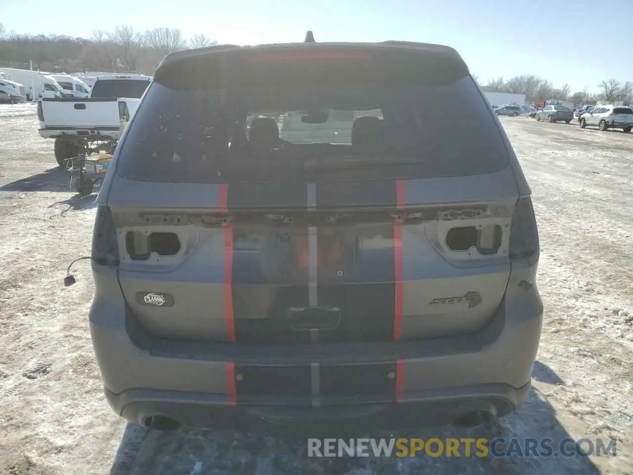 6 fotografías del automóvil dañado 1C4SDJH97MC788608 DODGE DURANGO 2021