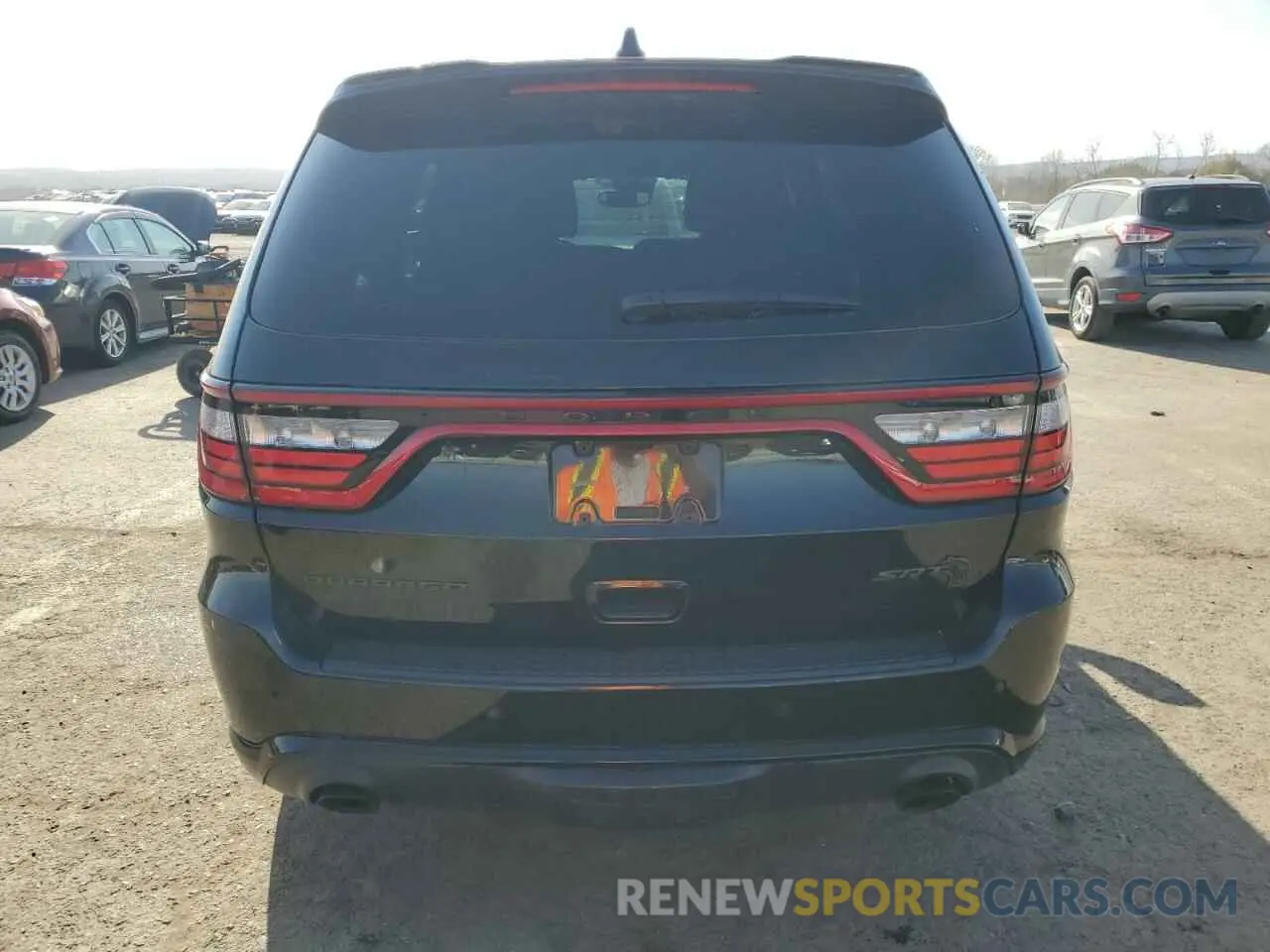 6 fotografías del automóvil dañado 1C4SDJH98MC689263 DODGE DURANGO 2021