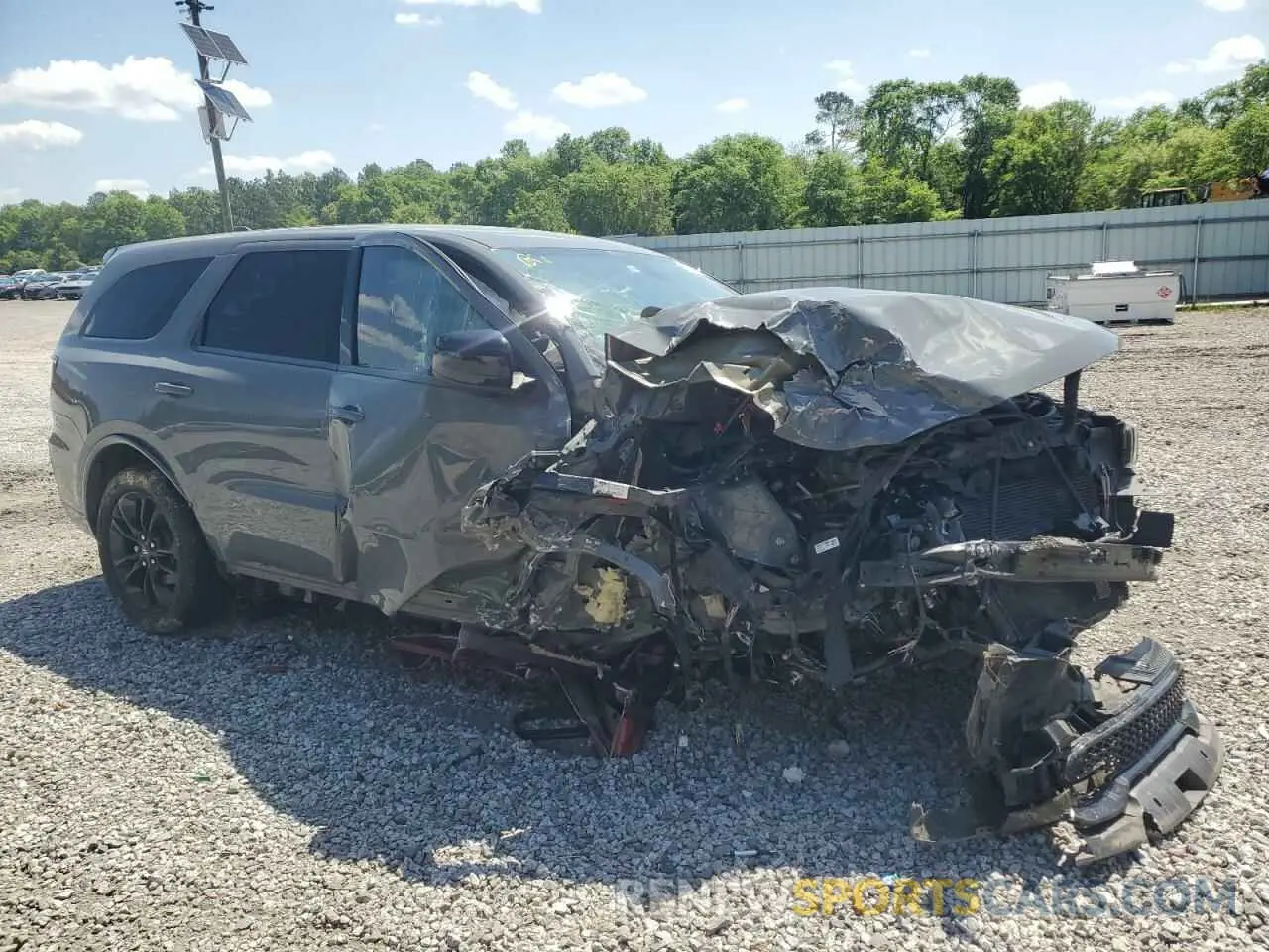 4 fotografías del automóvil dañado 1C4RDHAG2NC159114 DODGE DURANGO 2022