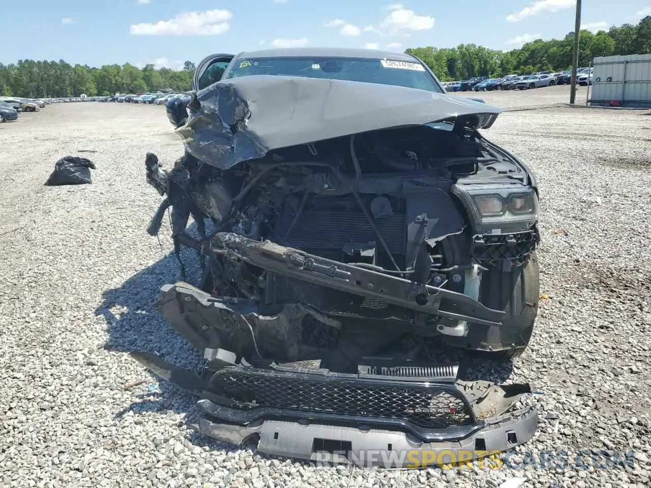 5 fotografías del automóvil dañado 1C4RDHAG2NC159114 DODGE DURANGO 2022