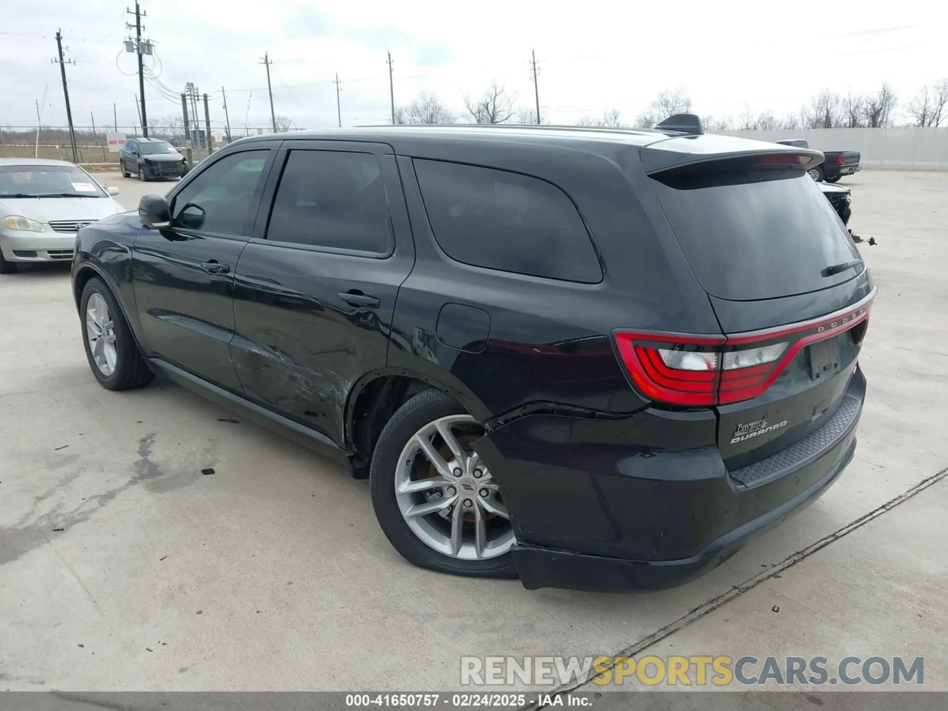 3 fotografías del automóvil dañado 1C4RDHDG1NC130814 DODGE DURANGO 2022