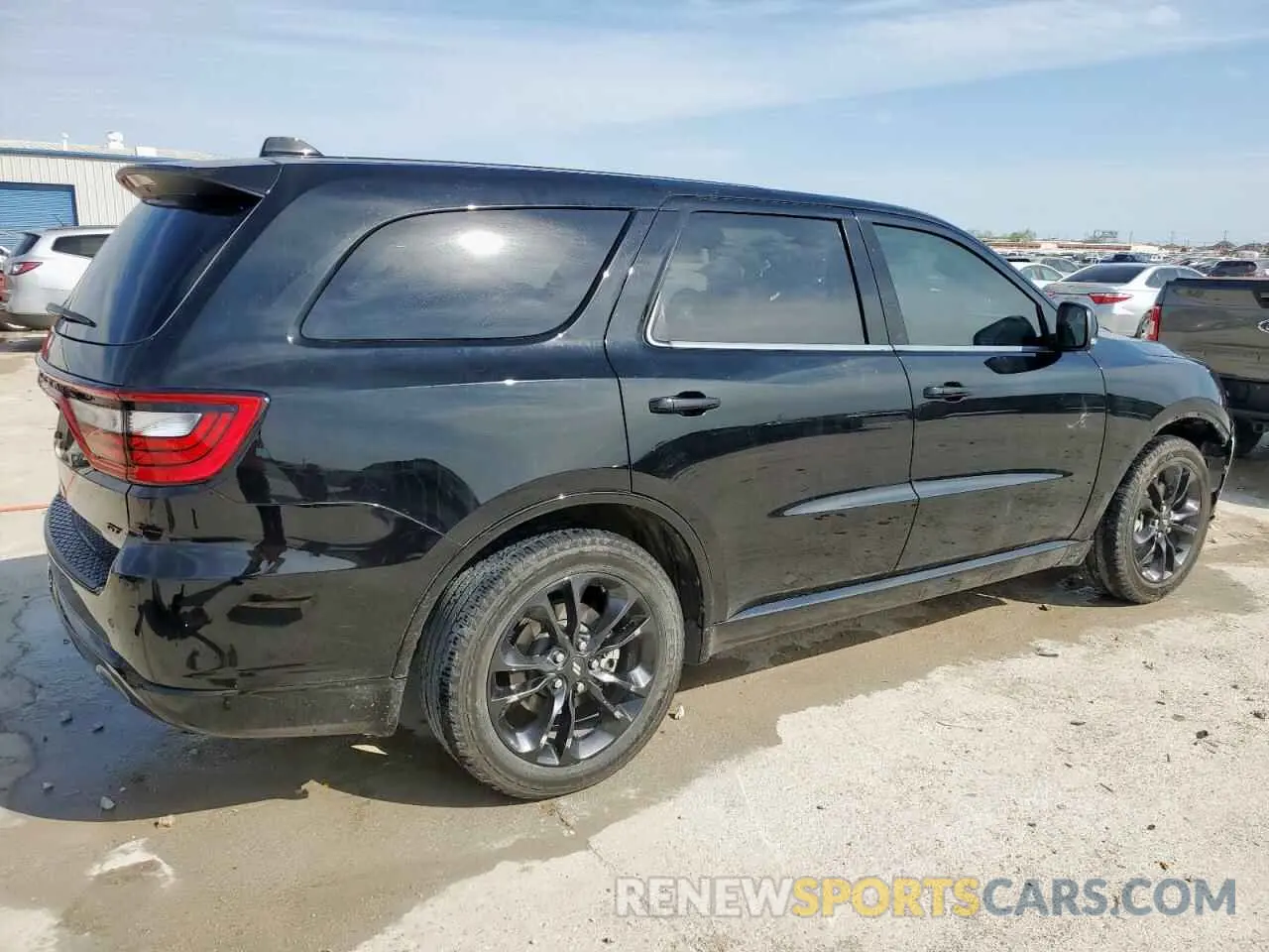 3 fotografías del automóvil dañado 1C4RDHDG1NC190091 DODGE DURANGO 2022