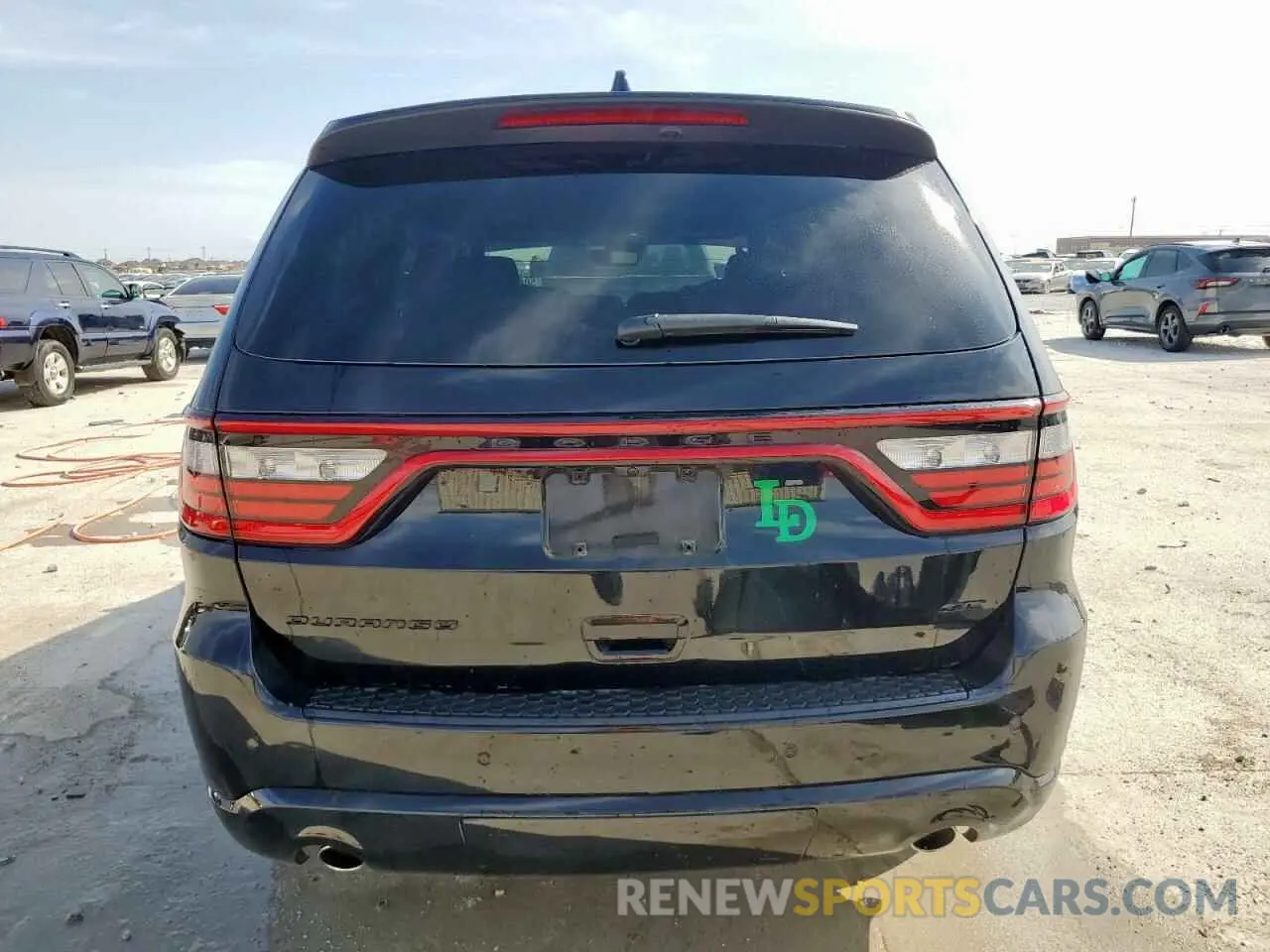 6 fotografías del automóvil dañado 1C4RDHDG1NC190091 DODGE DURANGO 2022