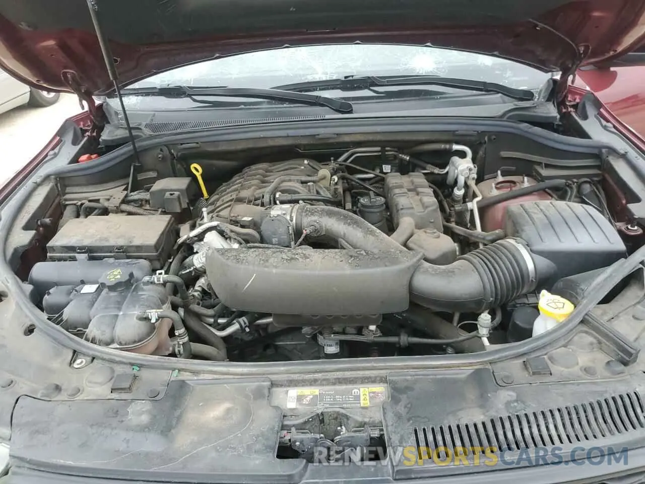 12 fotografías del automóvil dañado 1C4RDHDG4NC198749 DODGE DURANGO 2022