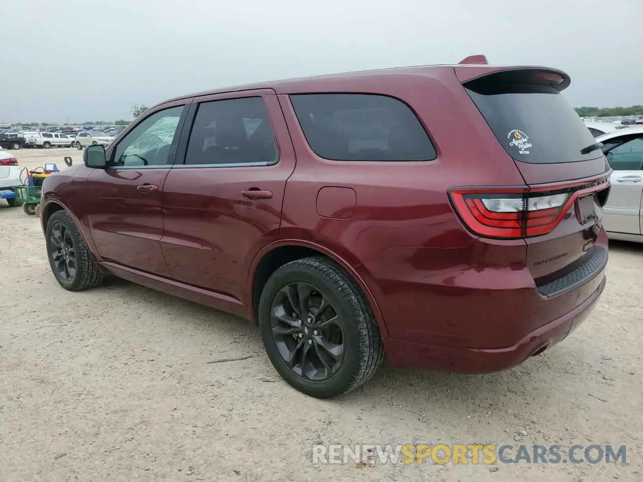 2 fotografías del automóvil dañado 1C4RDHDG4NC198749 DODGE DURANGO 2022