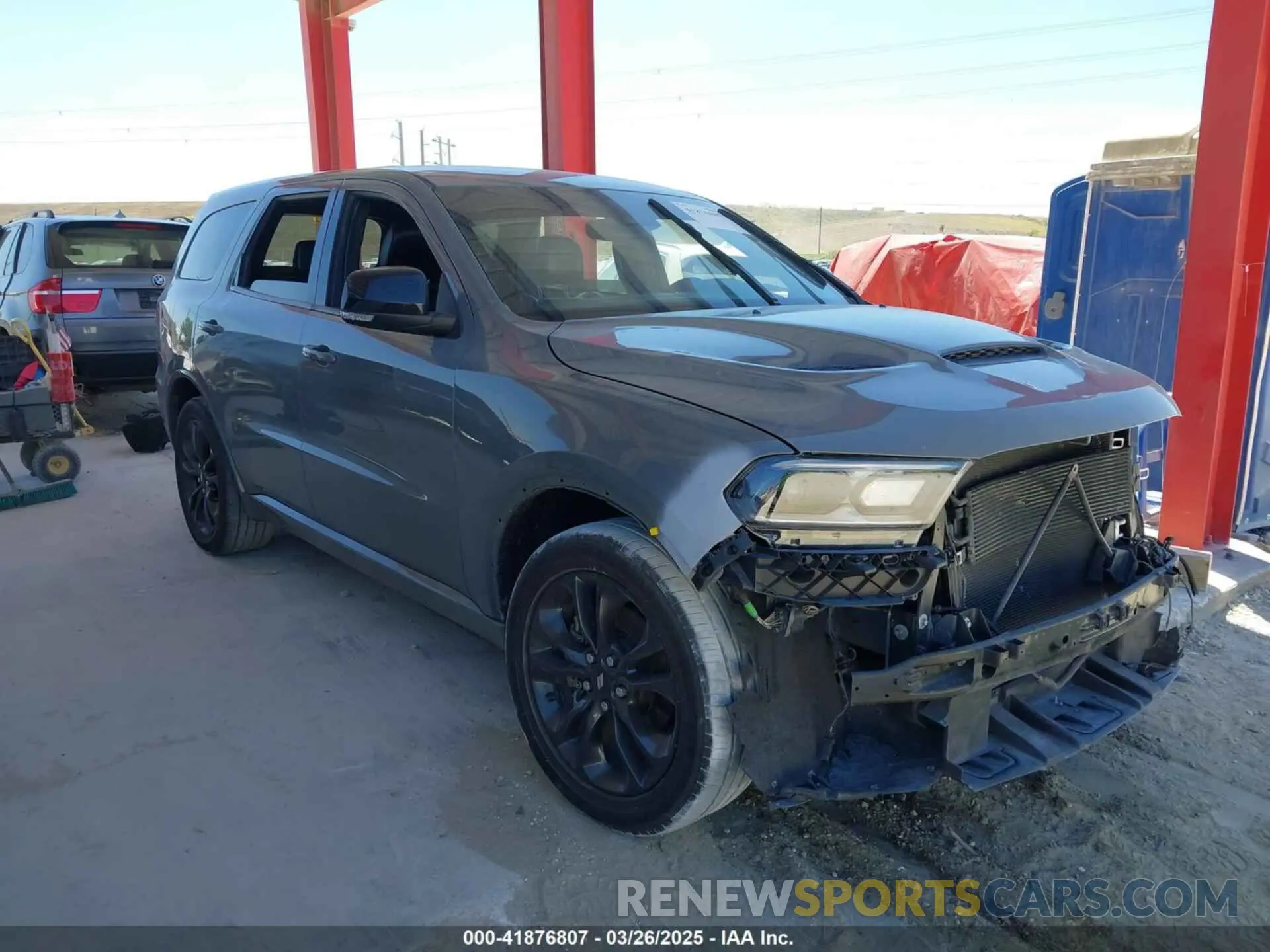 1 fotografías del automóvil dañado 1C4RDHDG5NC214635 DODGE DURANGO 2022
