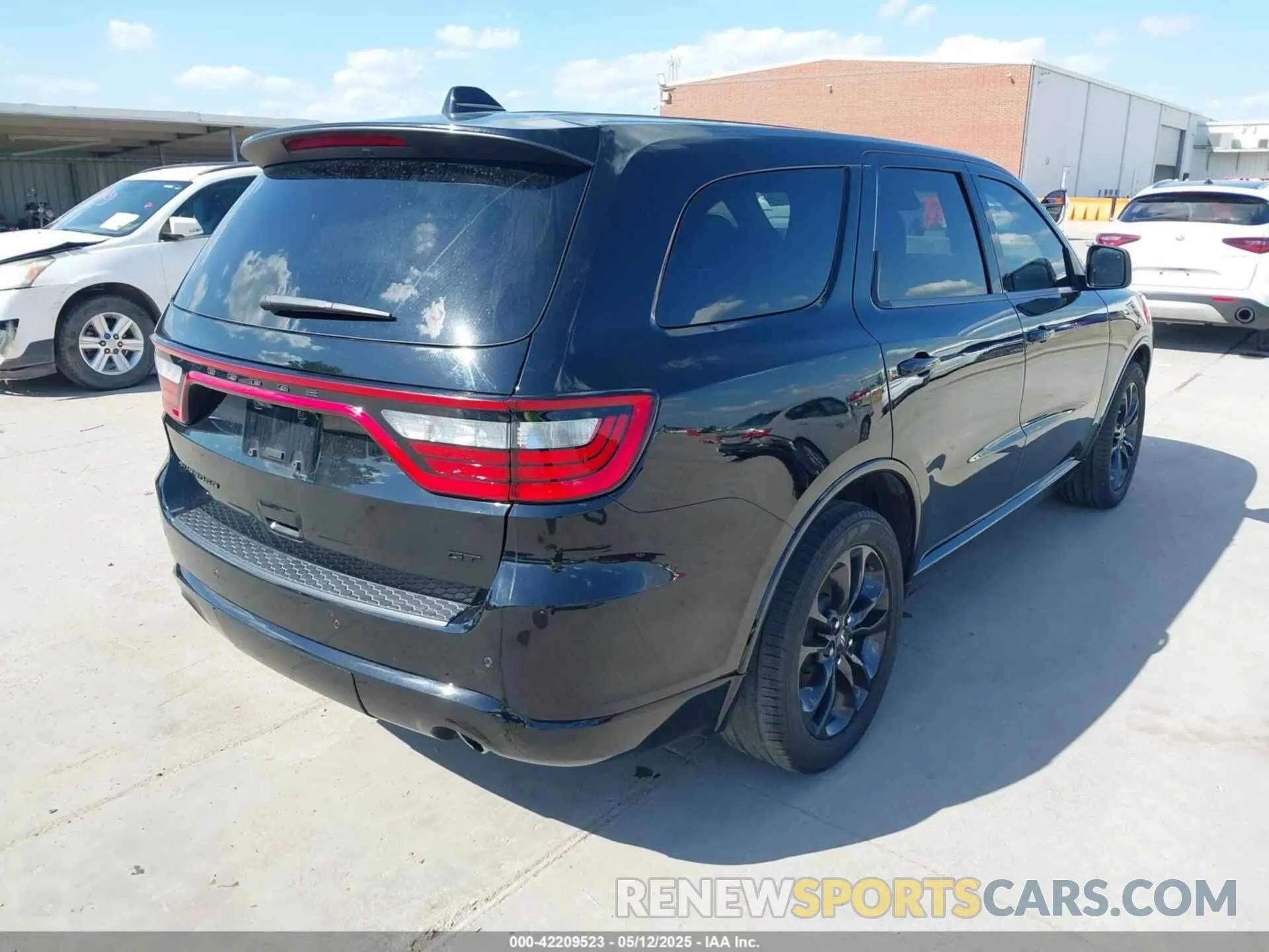 4 fotografías del automóvil dañado 1C4RDHDGXNC159017 DODGE DURANGO 2022