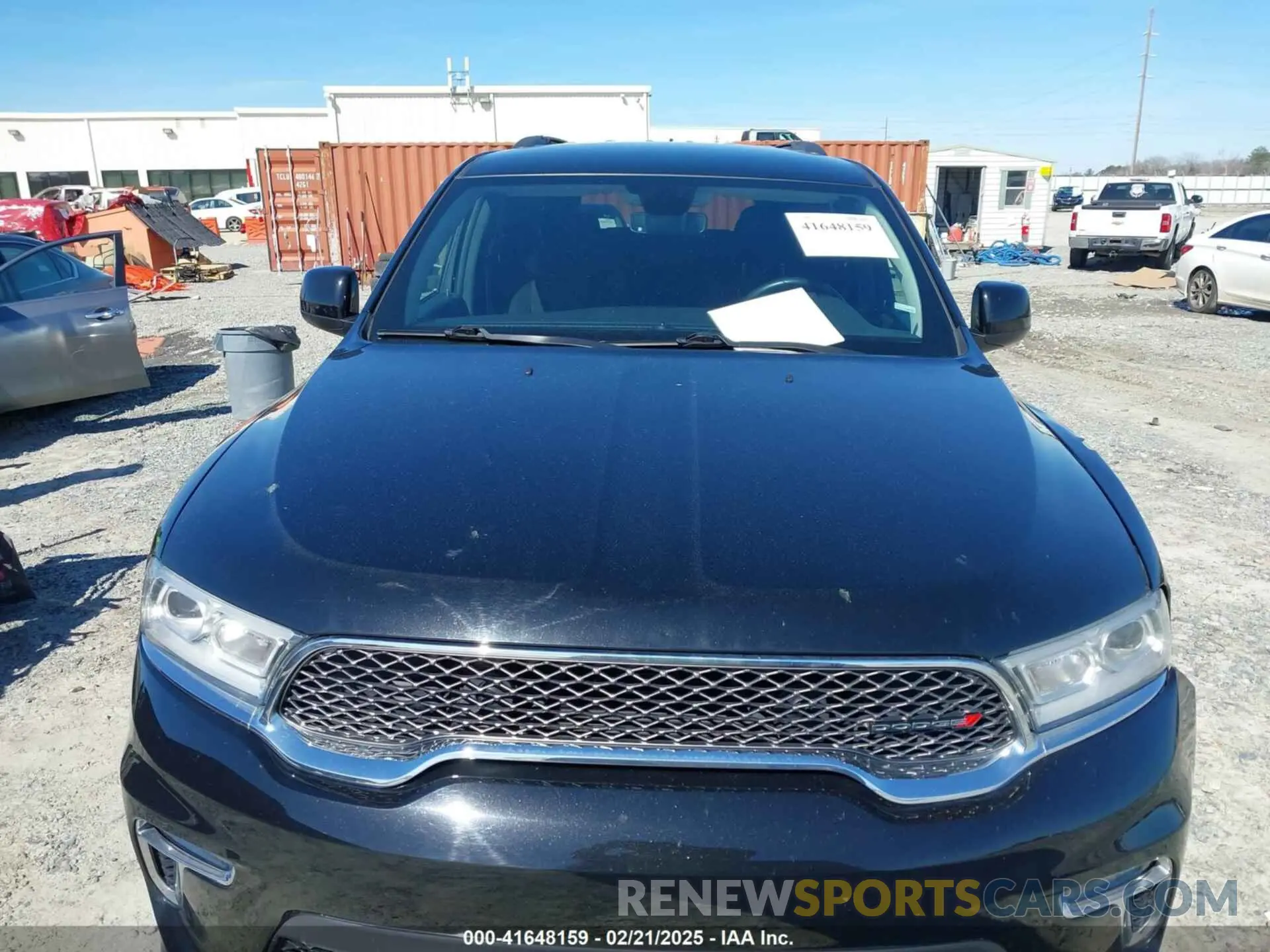12 fotografías del automóvil dañado 1C4RDJAG0NC228020 DODGE DURANGO 2022