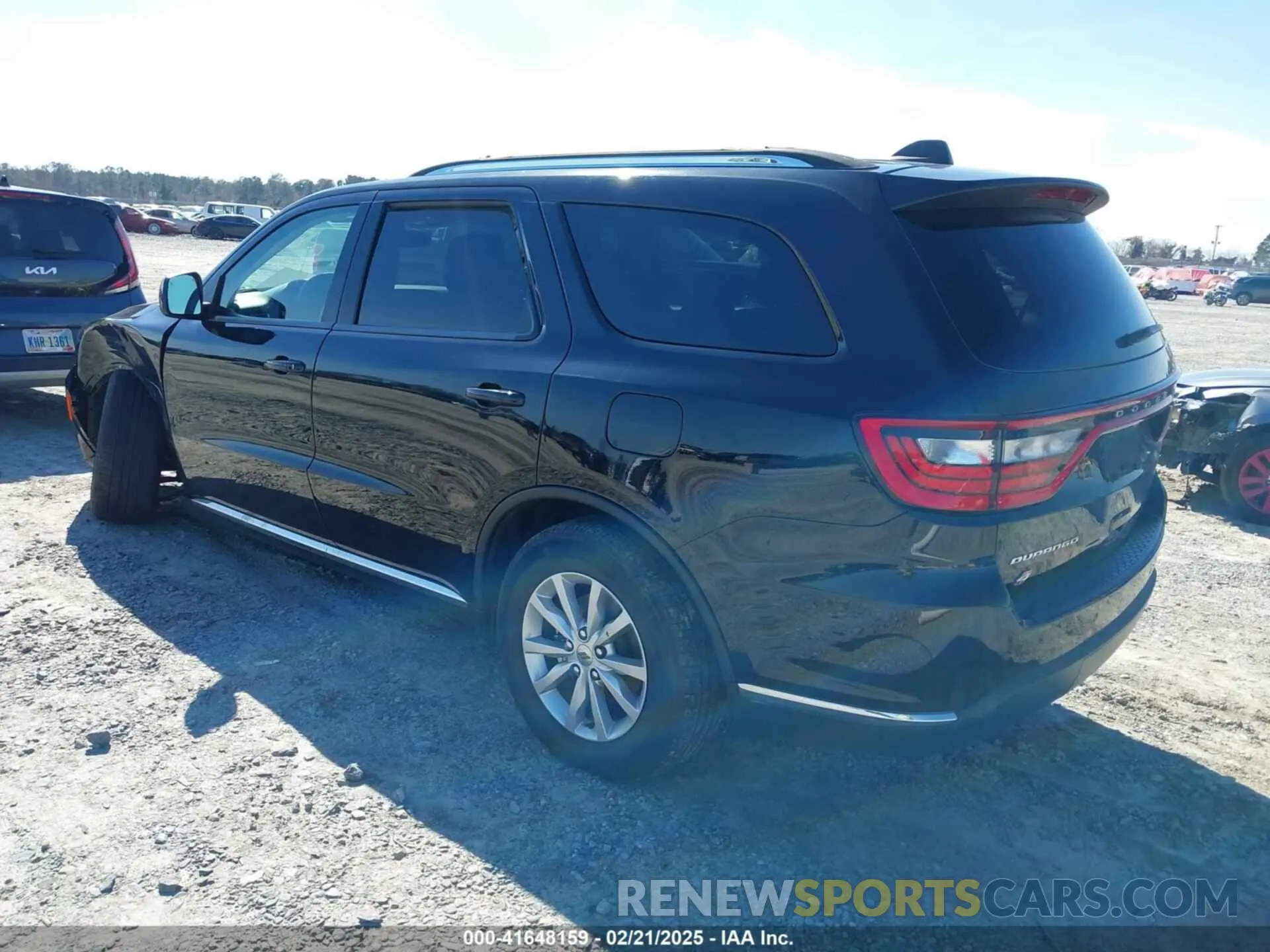 3 fotografías del automóvil dañado 1C4RDJAG0NC228020 DODGE DURANGO 2022