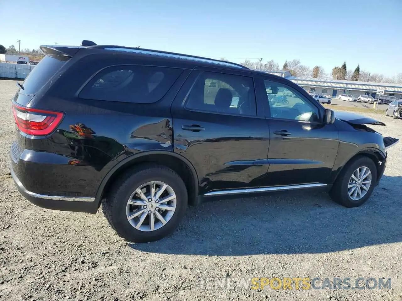3 fotografías del automóvil dañado 1C4RDJAG4NC228408 DODGE DURANGO 2022