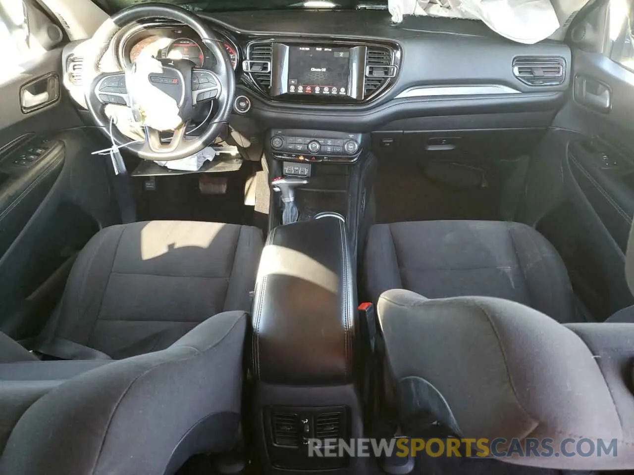 8 fotografías del automóvil dañado 1C4RDJAG4NC228408 DODGE DURANGO 2022