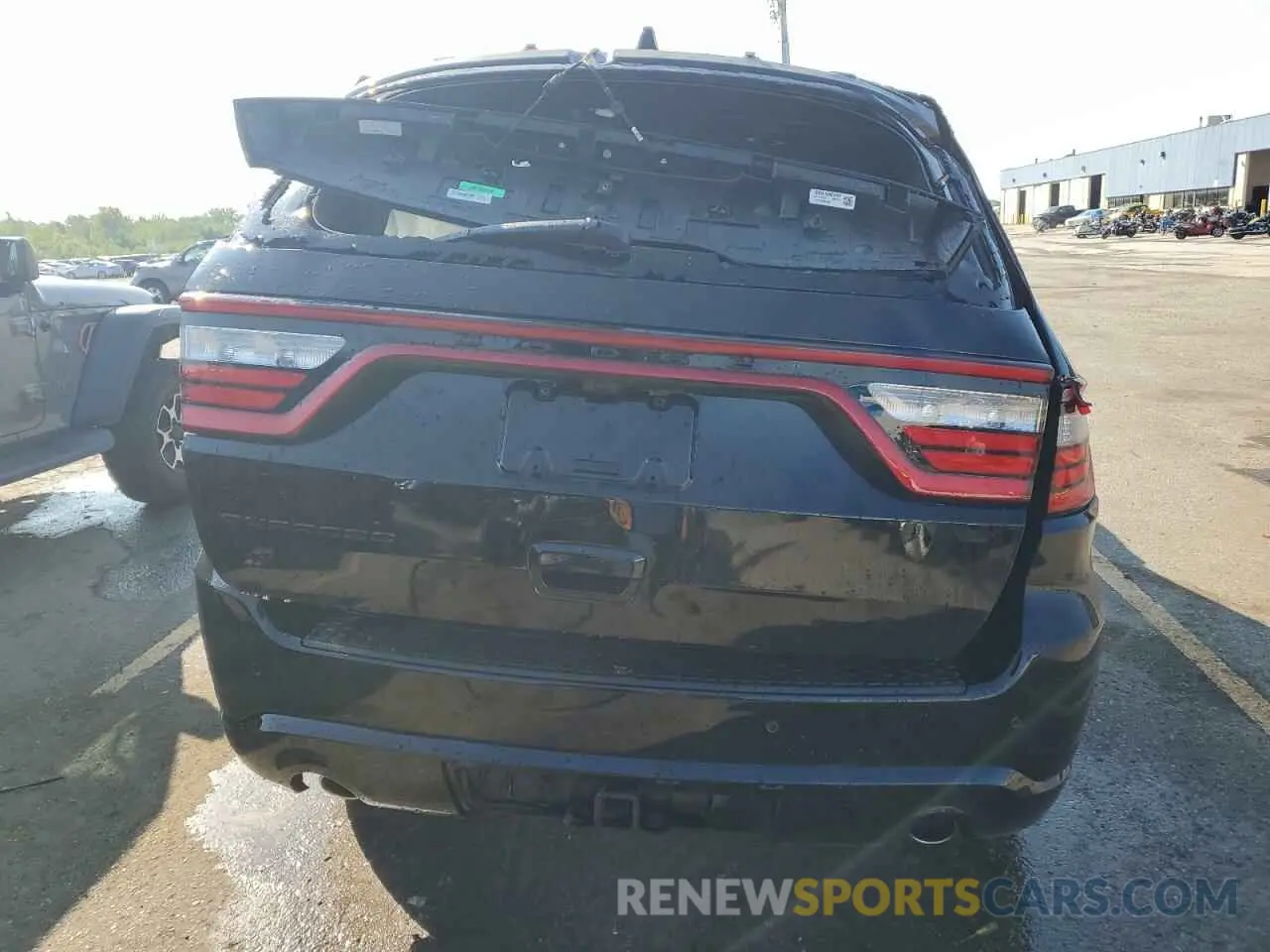 6 fotografías del automóvil dañado 1C4RDJAG9NC174622 DODGE DURANGO 2022
