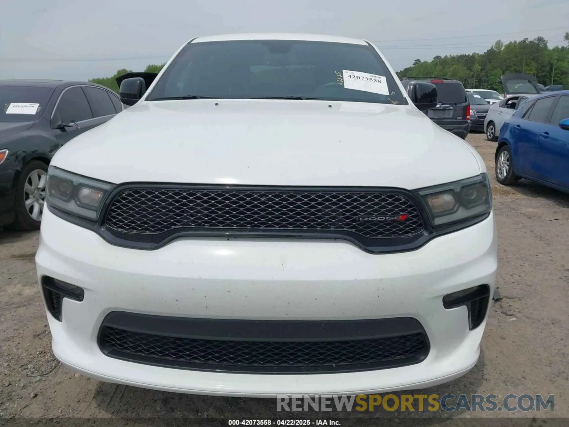 13 fotografías del automóvil dañado 1C4RDJAGXNC173642 DODGE DURANGO 2022