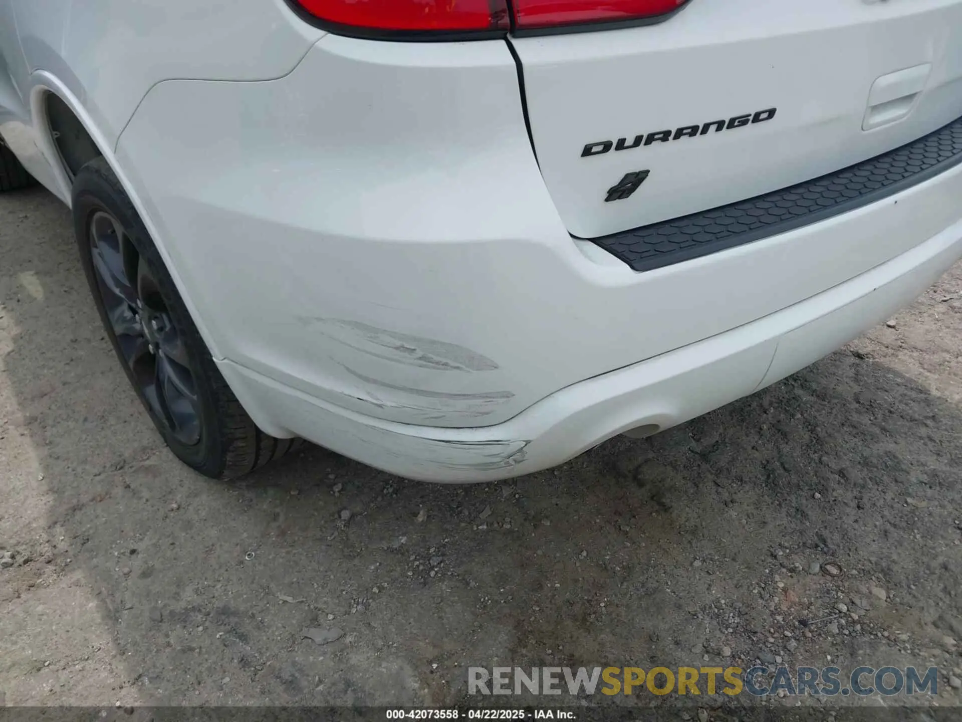 18 fotografías del automóvil dañado 1C4RDJAGXNC173642 DODGE DURANGO 2022