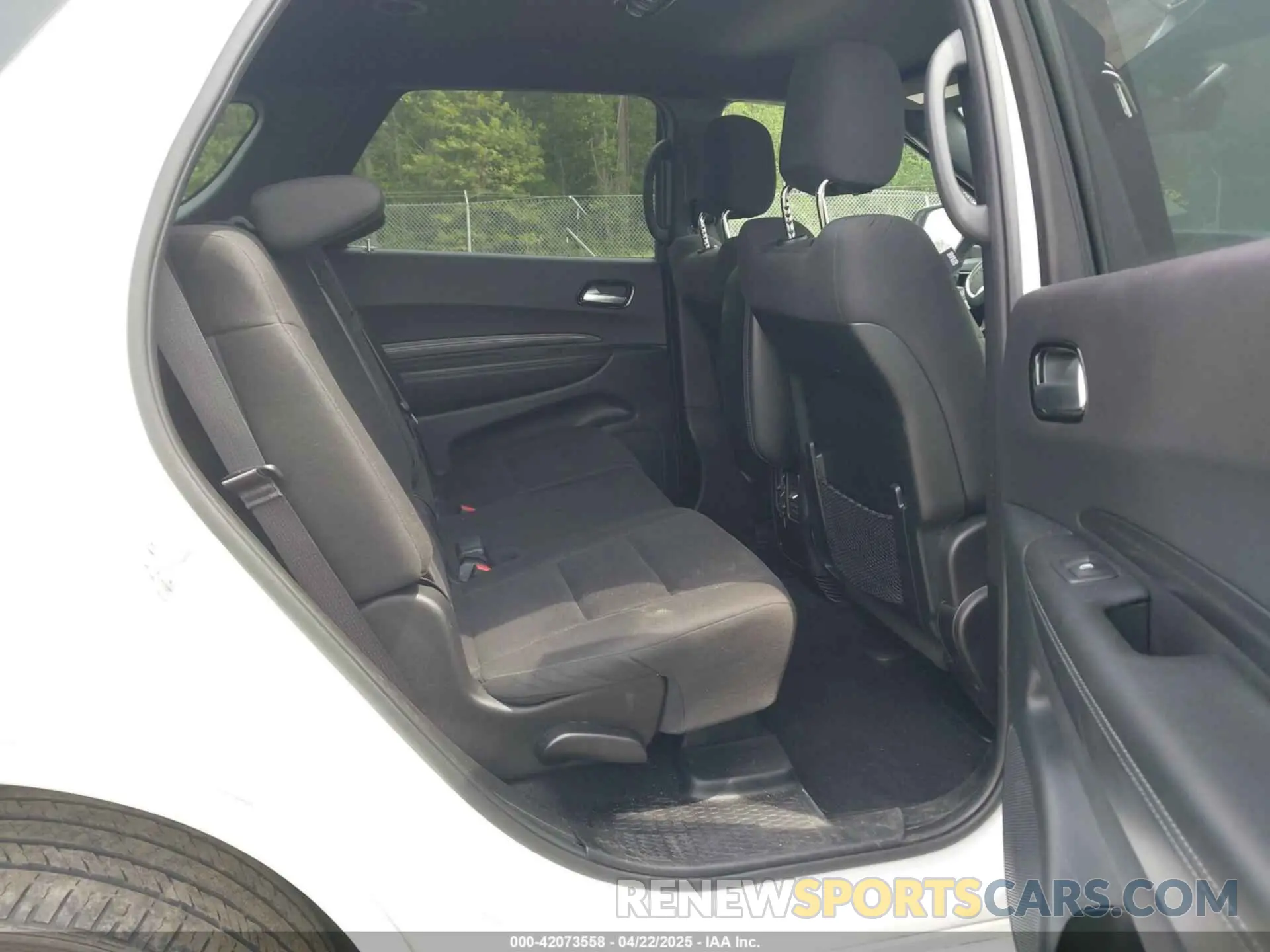 8 fotografías del automóvil dañado 1C4RDJAGXNC173642 DODGE DURANGO 2022