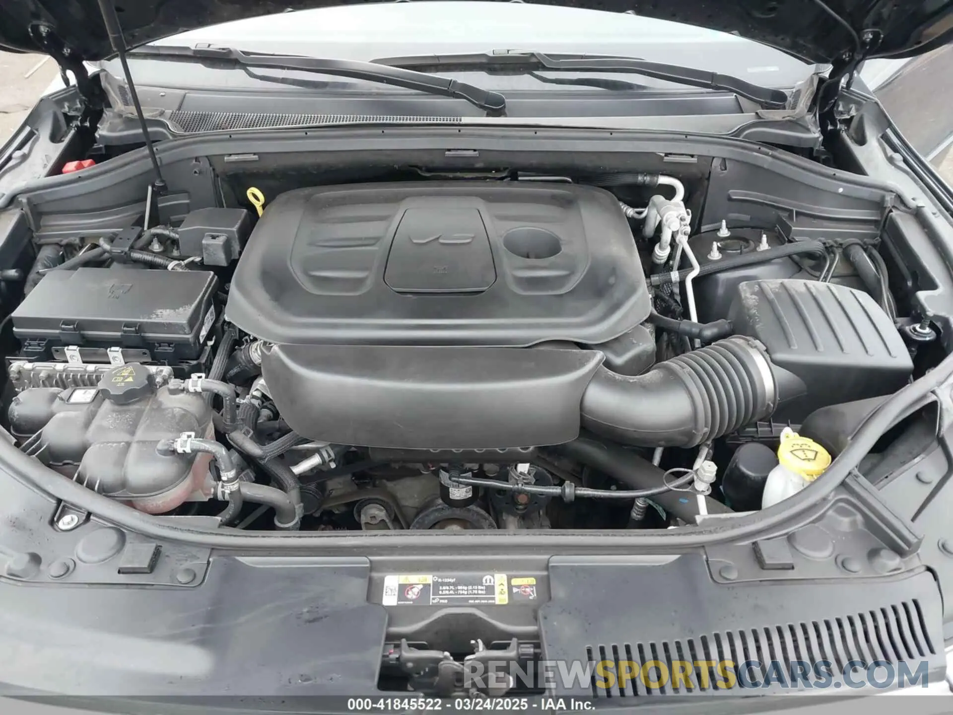 10 fotografías del automóvil dañado 1C4RDJAGXNC185628 DODGE DURANGO 2022