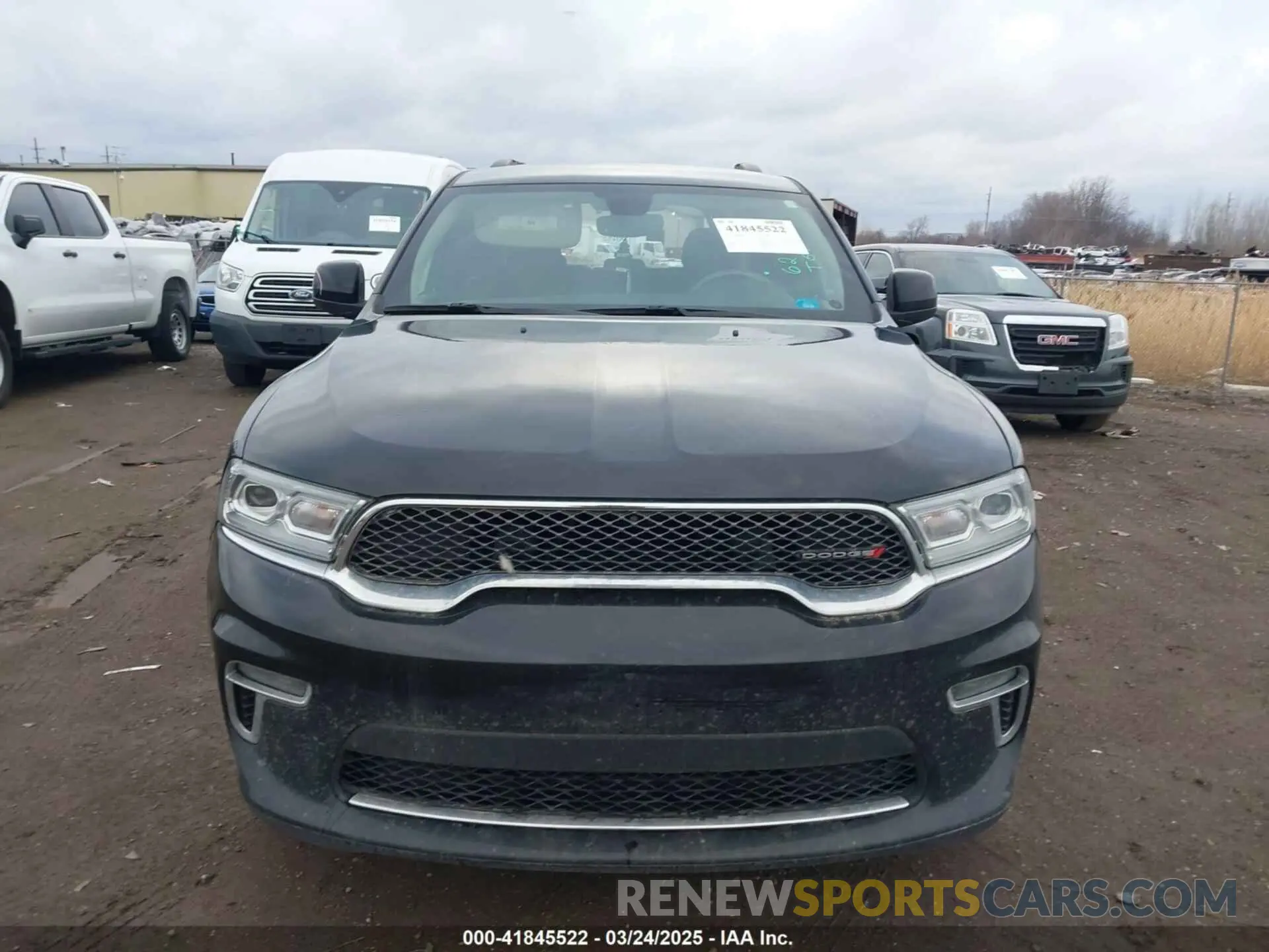 12 fotografías del automóvil dañado 1C4RDJAGXNC185628 DODGE DURANGO 2022