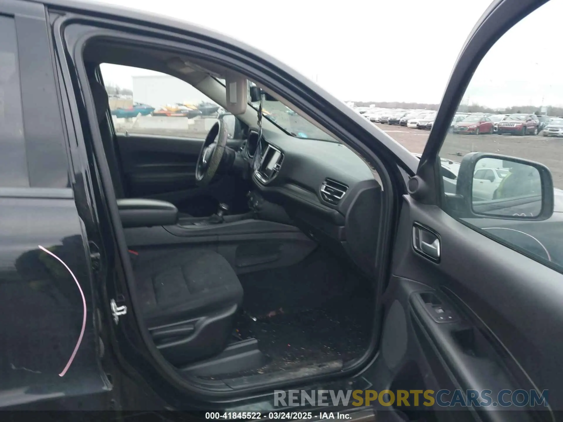 5 fotografías del automóvil dañado 1C4RDJAGXNC185628 DODGE DURANGO 2022