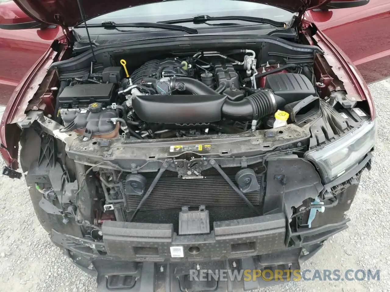 12 fotografías del automóvil dañado 1C4RDJDG0NC219748 DODGE DURANGO 2022