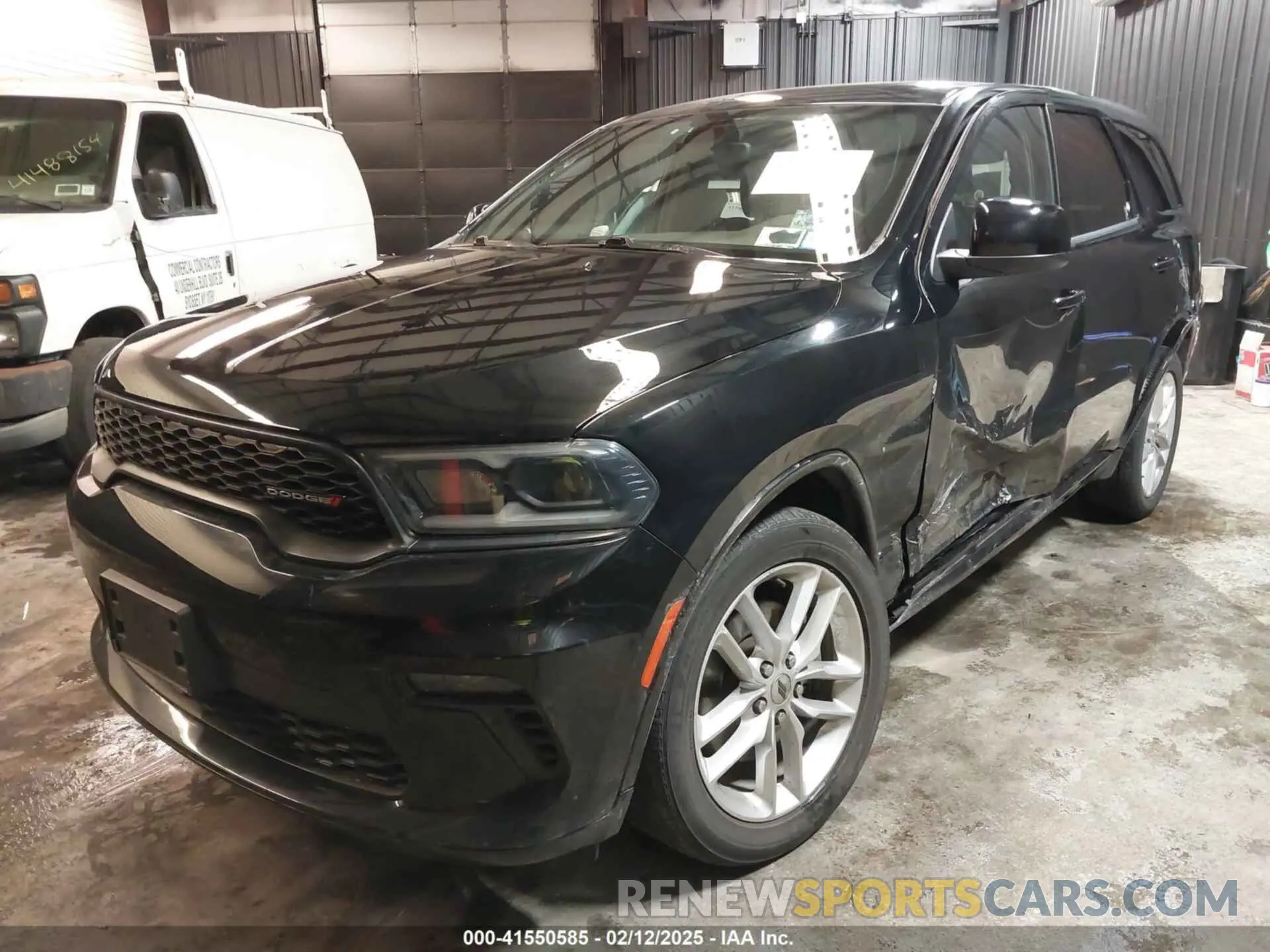 2 fotografías del automóvil dañado 1C4RDJDG1NC133283 DODGE DURANGO 2022