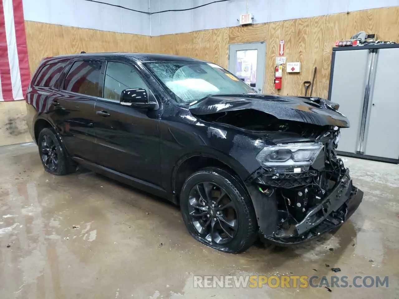 4 fotografías del automóvil dañado 1C4RDJDG2NC161027 DODGE DURANGO 2022