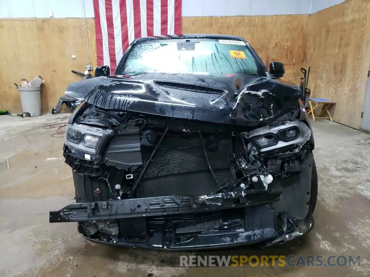 5 fotografías del automóvil dañado 1C4RDJDG2NC161027 DODGE DURANGO 2022