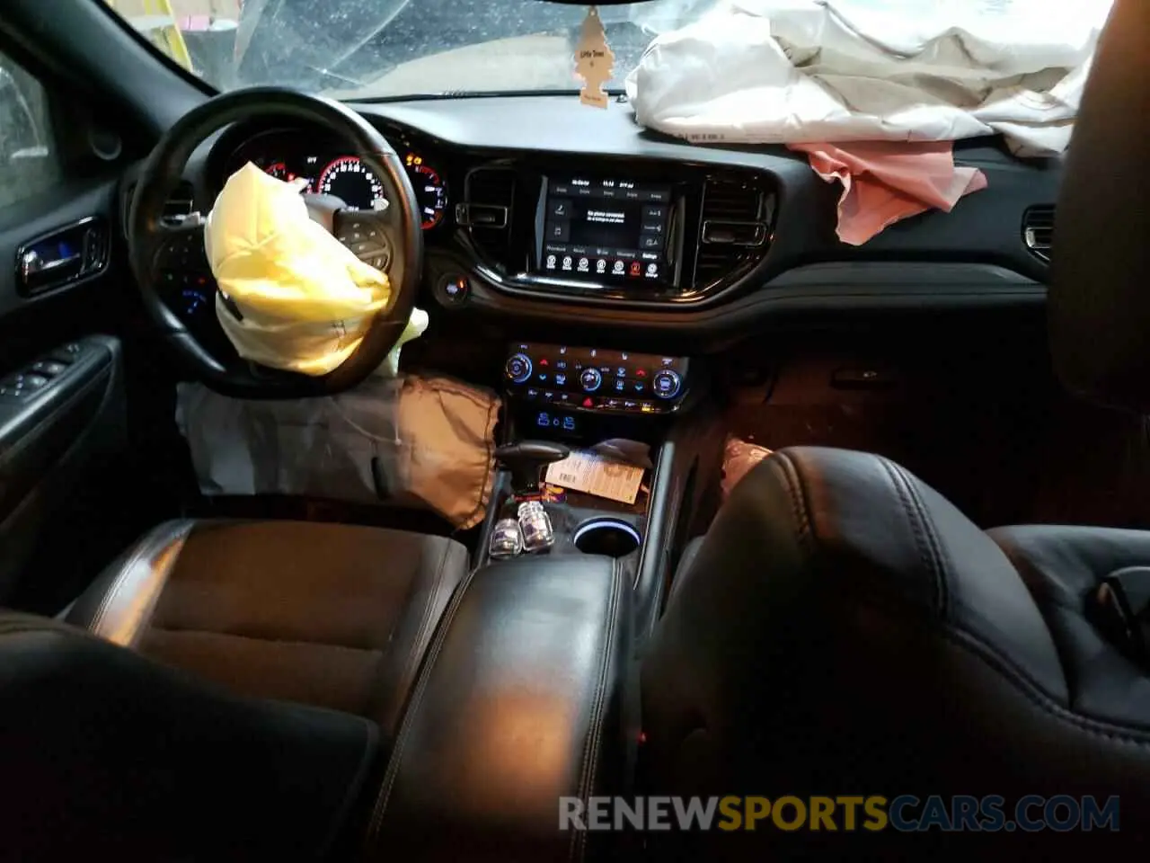 8 fotografías del automóvil dañado 1C4RDJDG2NC161027 DODGE DURANGO 2022