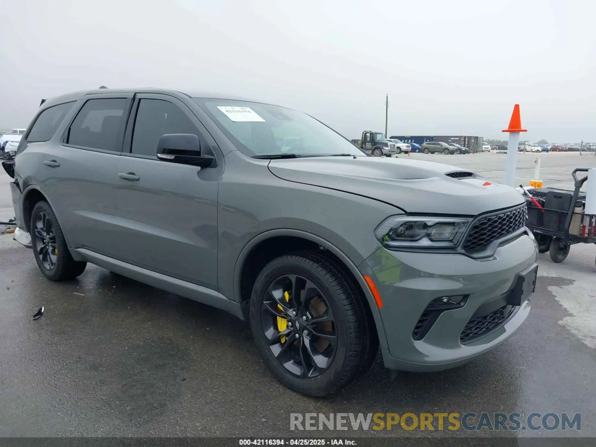 1 fotografías del automóvil dañado 1C4RDJDG3NC206279 DODGE DURANGO 2022