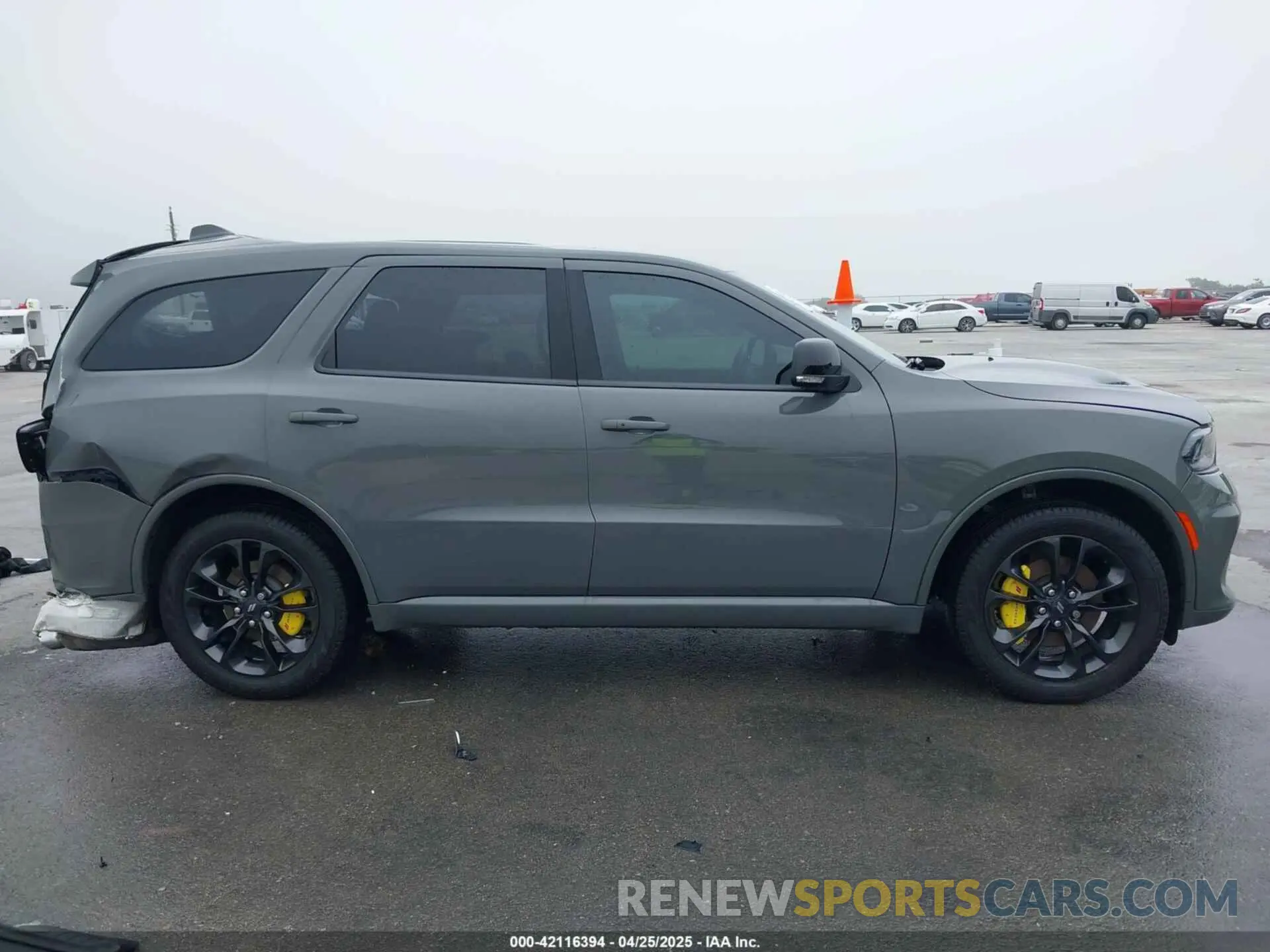 14 fotografías del automóvil dañado 1C4RDJDG3NC206279 DODGE DURANGO 2022