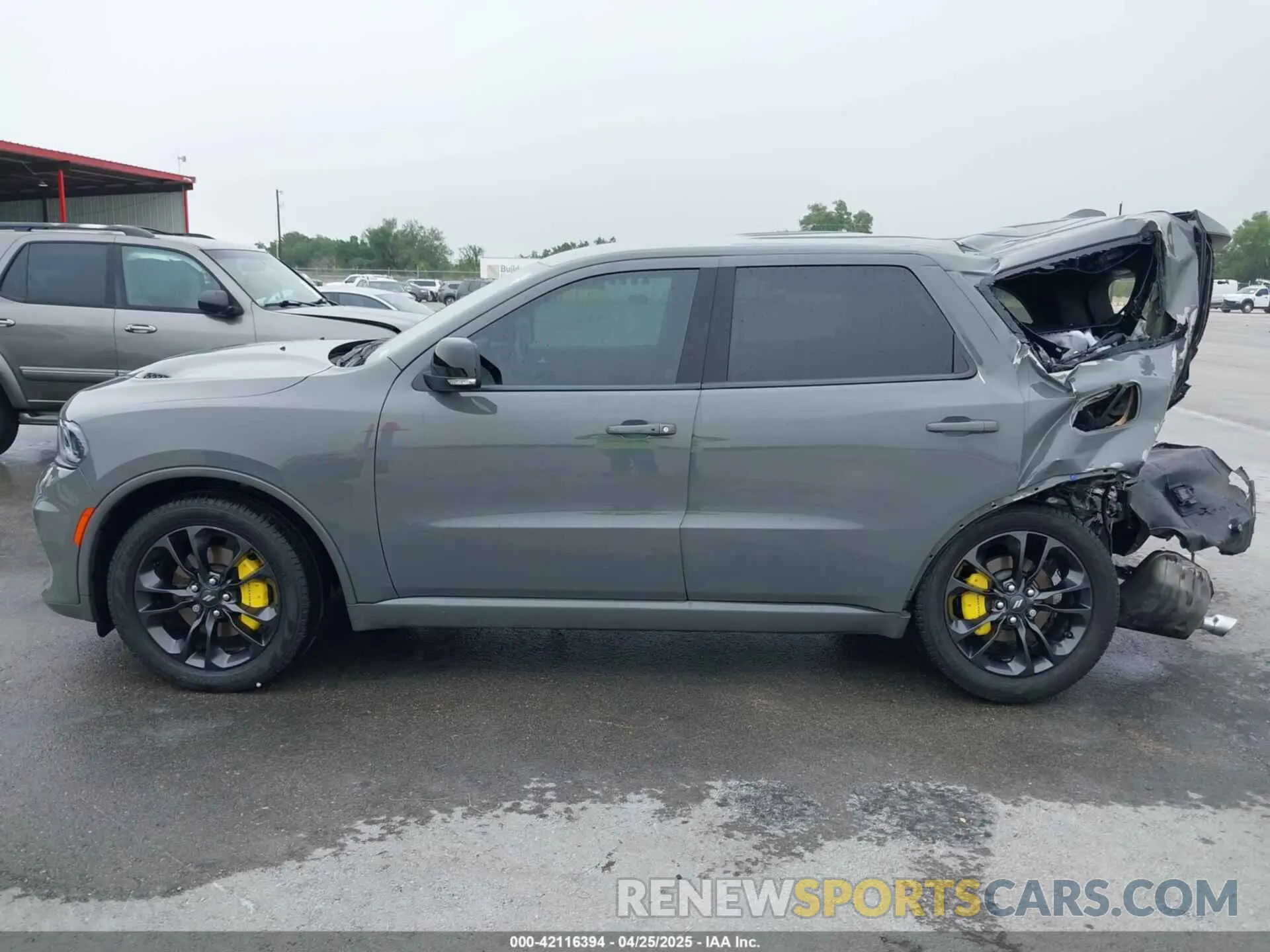 15 fotografías del automóvil dañado 1C4RDJDG3NC206279 DODGE DURANGO 2022