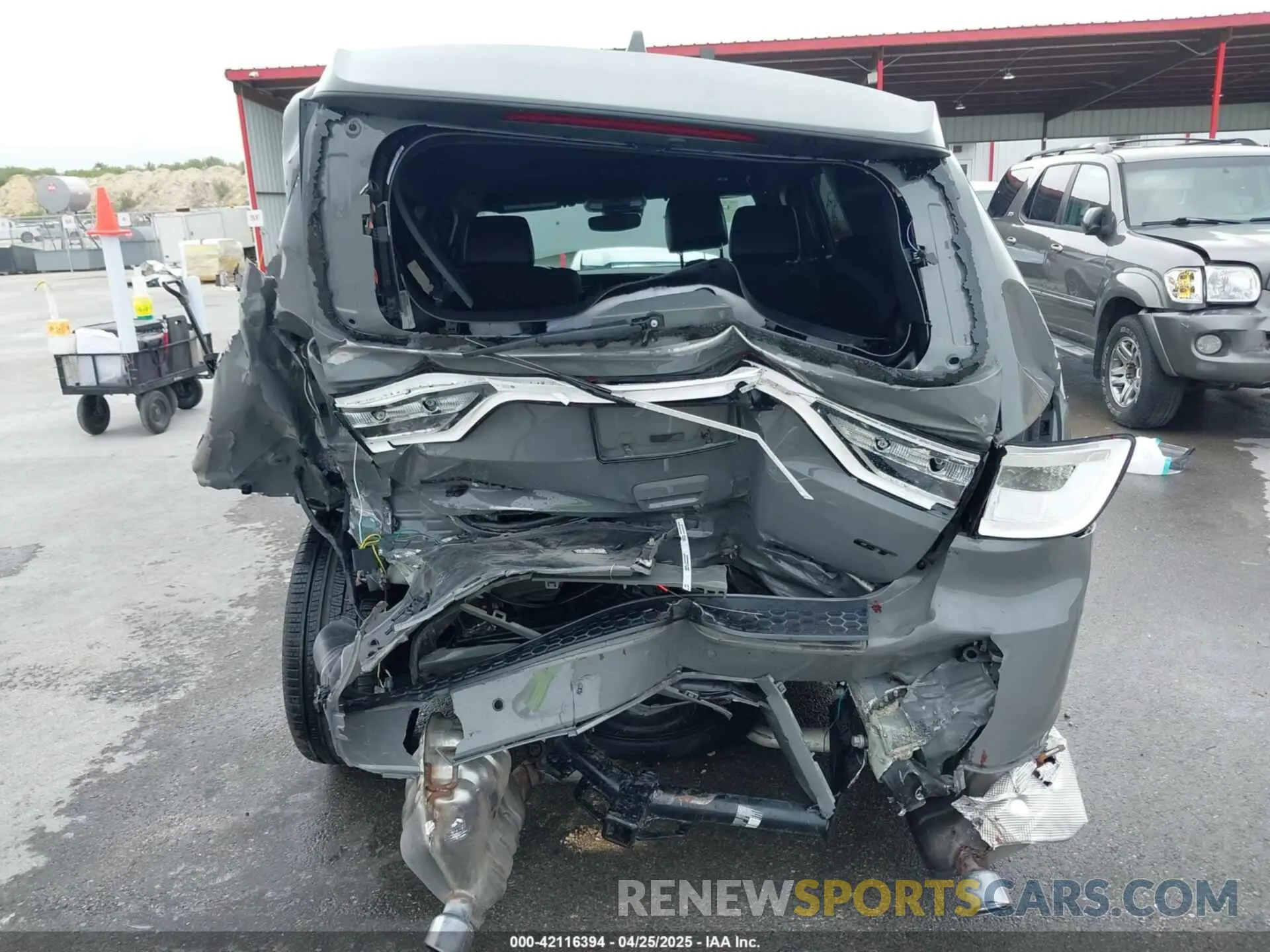 6 fotografías del automóvil dañado 1C4RDJDG3NC206279 DODGE DURANGO 2022