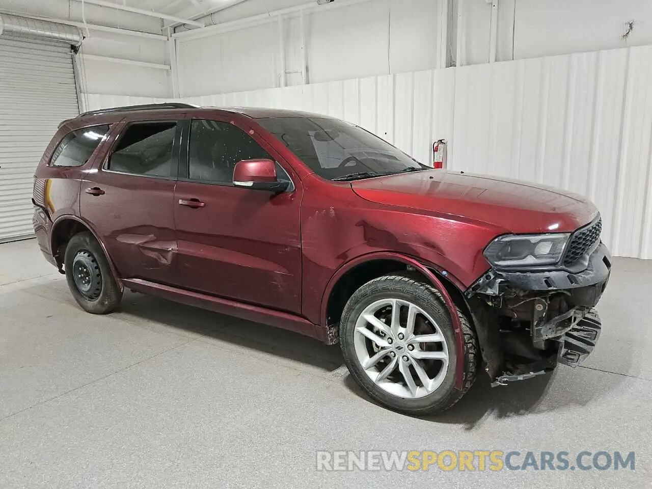 4 fotografías del automóvil dañado 1C4RDJDG3NC220473 DODGE DURANGO 2022