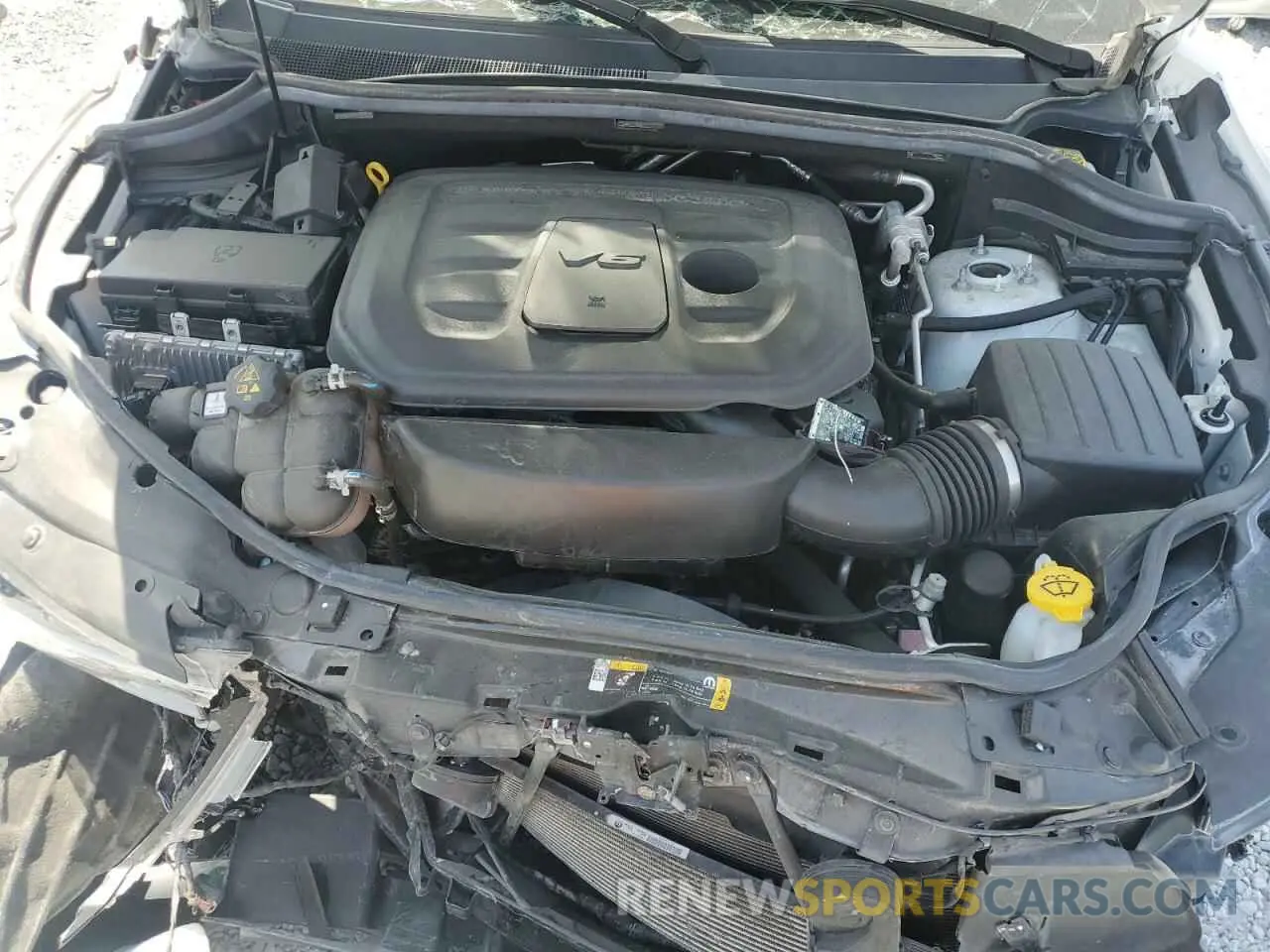 12 fotografías del automóvil dañado 1C4RDJDG6NC108413 DODGE DURANGO 2022