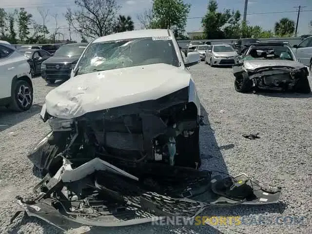 14 fotografías del automóvil dañado 1C4RDJDG6NC108413 DODGE DURANGO 2022