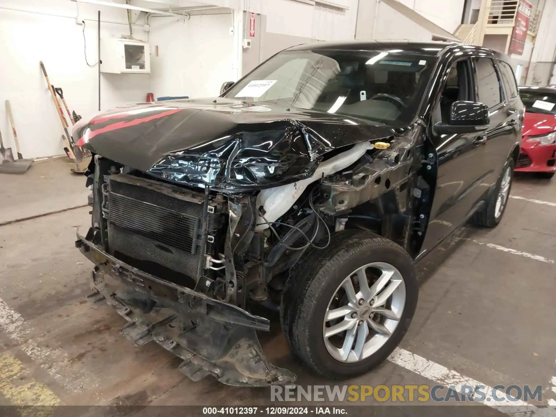 20 fotografías del automóvil dañado 1C4RDJDG8NC202356 DODGE DURANGO 2022