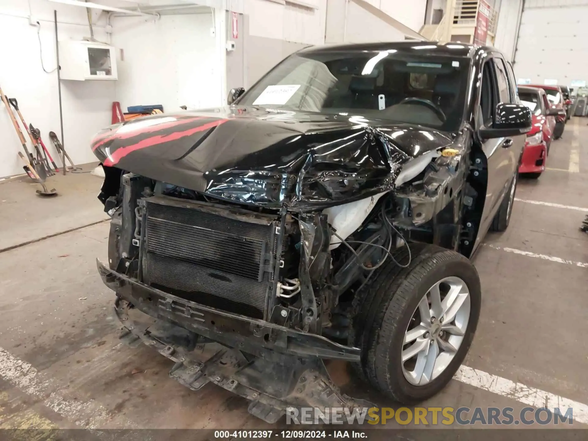 21 fotografías del automóvil dañado 1C4RDJDG8NC202356 DODGE DURANGO 2022