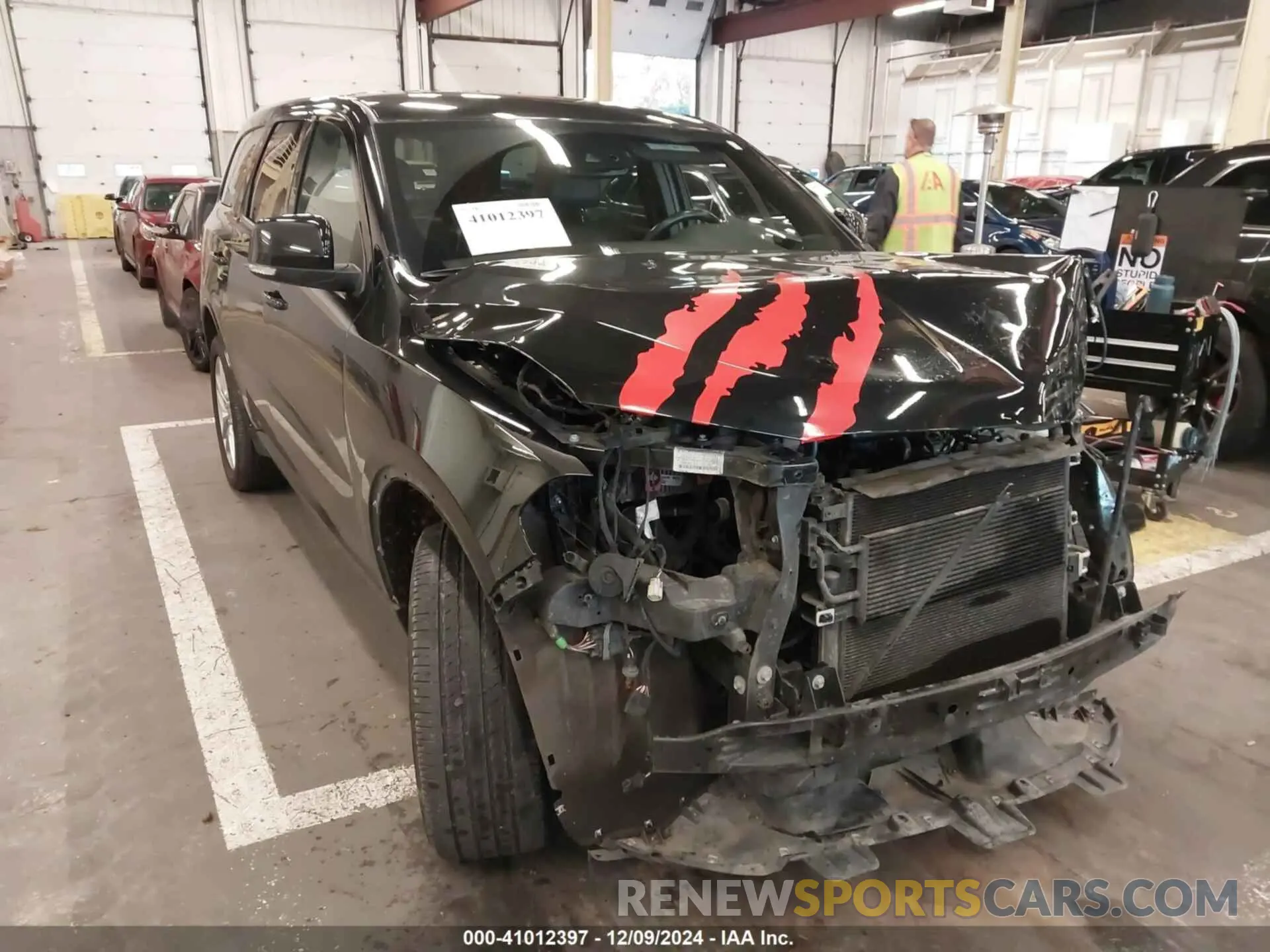 22 fotografías del automóvil dañado 1C4RDJDG8NC202356 DODGE DURANGO 2022