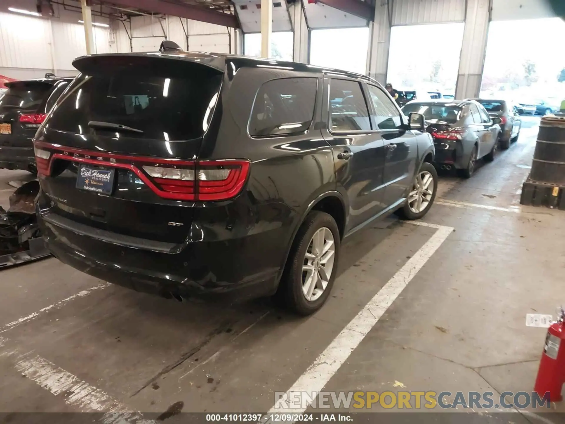 4 fotografías del automóvil dañado 1C4RDJDG8NC202356 DODGE DURANGO 2022