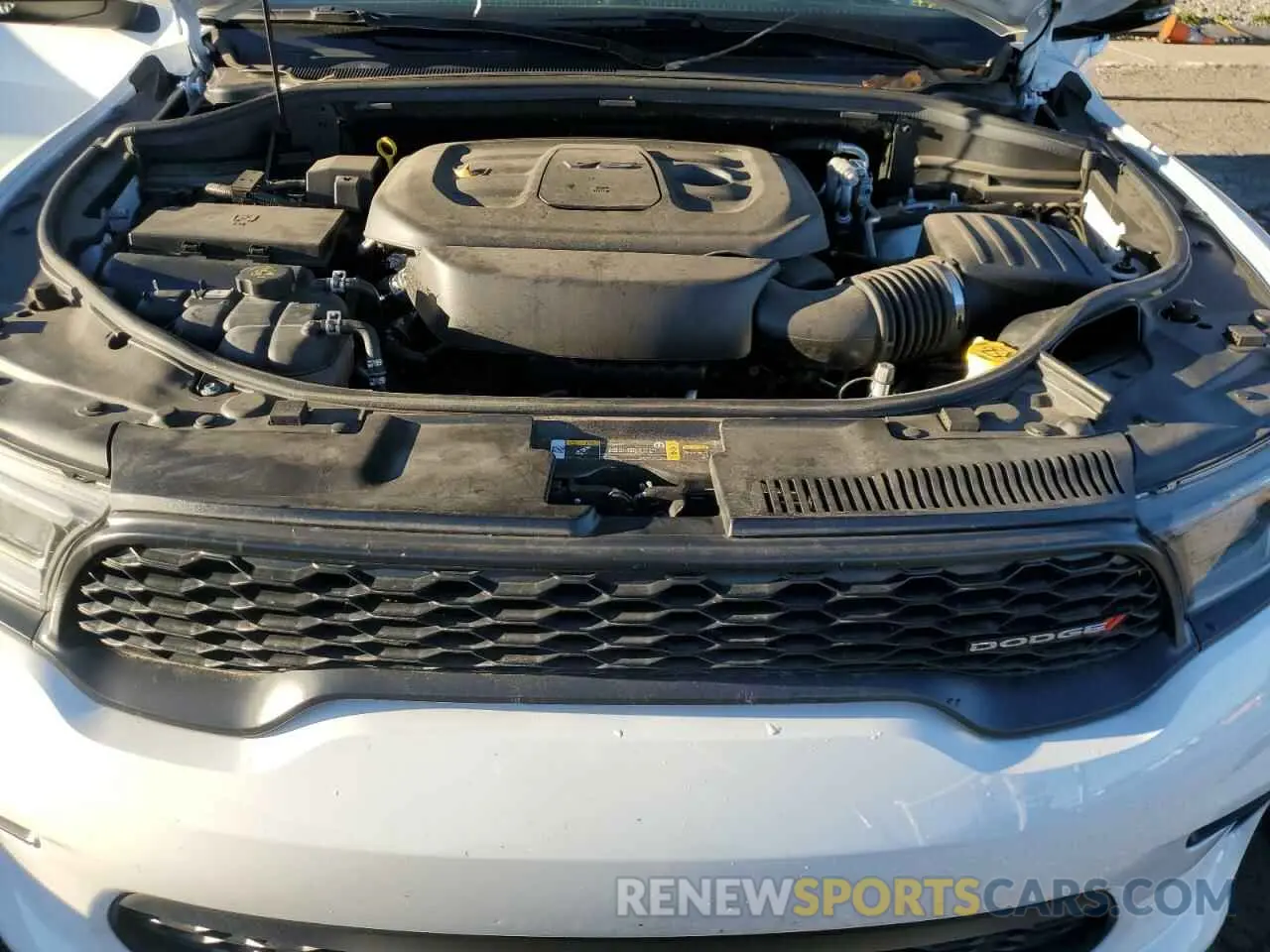 12 fotografías del automóvil dañado 1C4RDJDGXNC161034 DODGE DURANGO 2022
