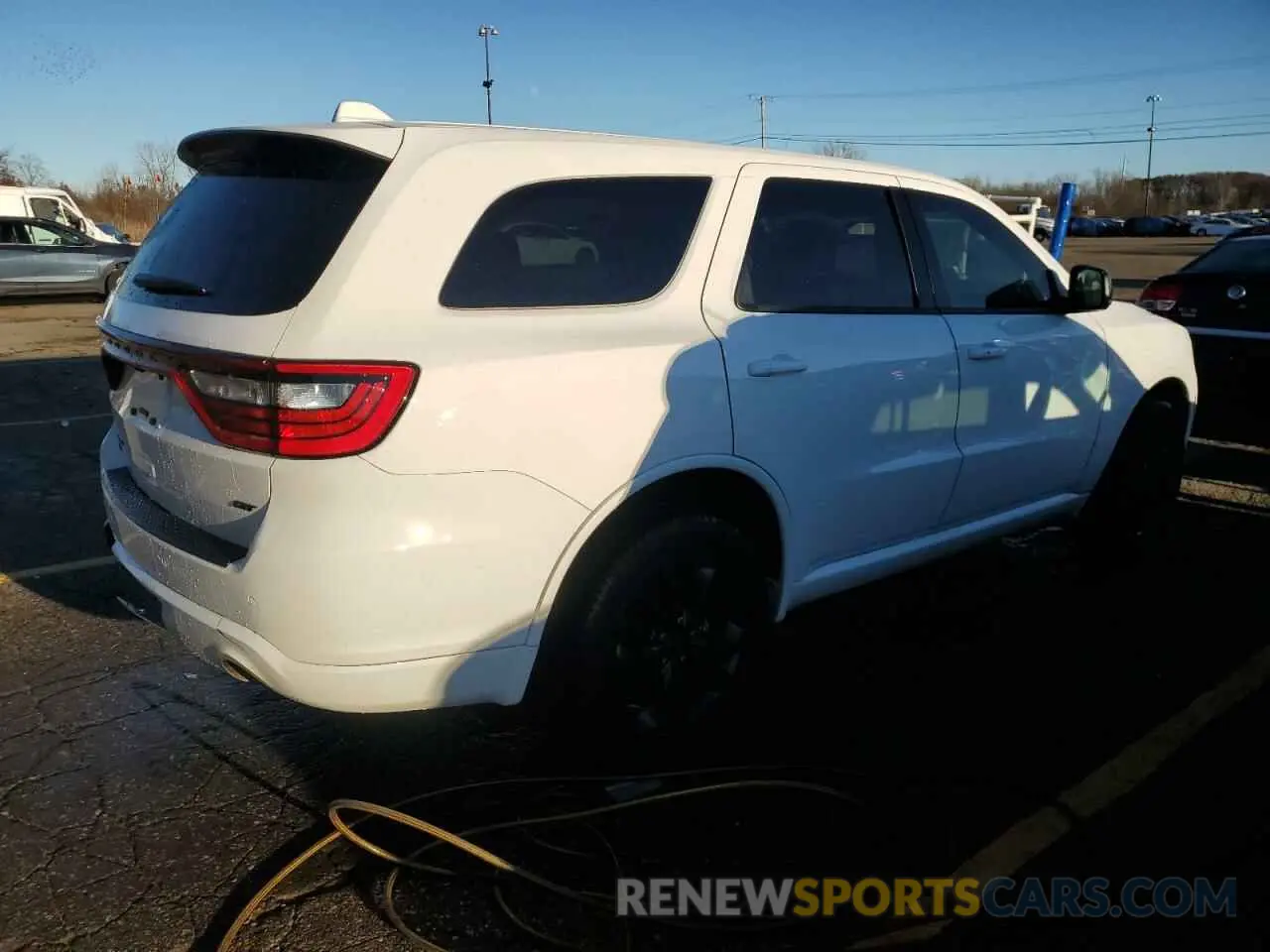 3 fotografías del automóvil dañado 1C4RDJDGXNC161034 DODGE DURANGO 2022
