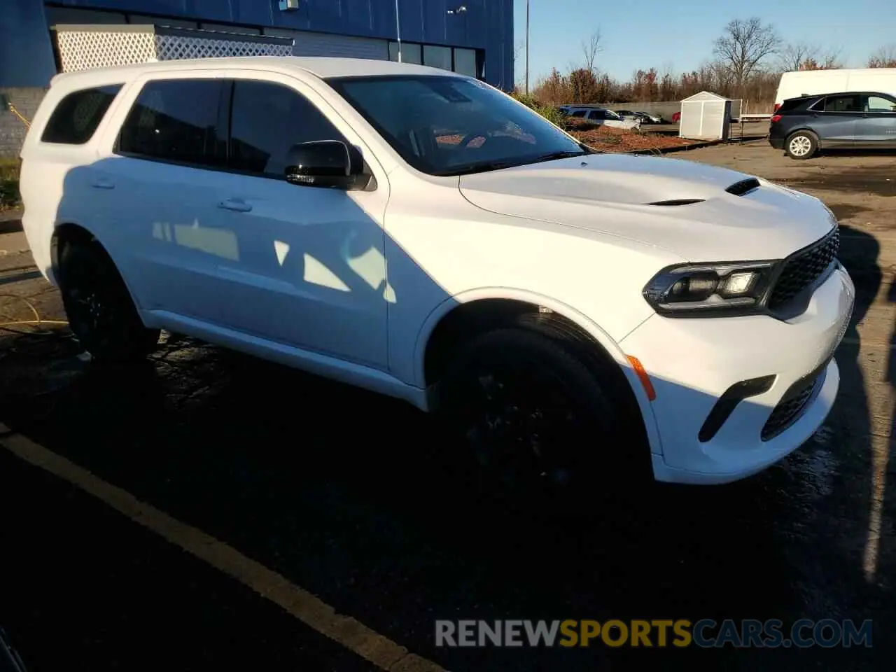 4 fotografías del automóvil dañado 1C4RDJDGXNC161034 DODGE DURANGO 2022