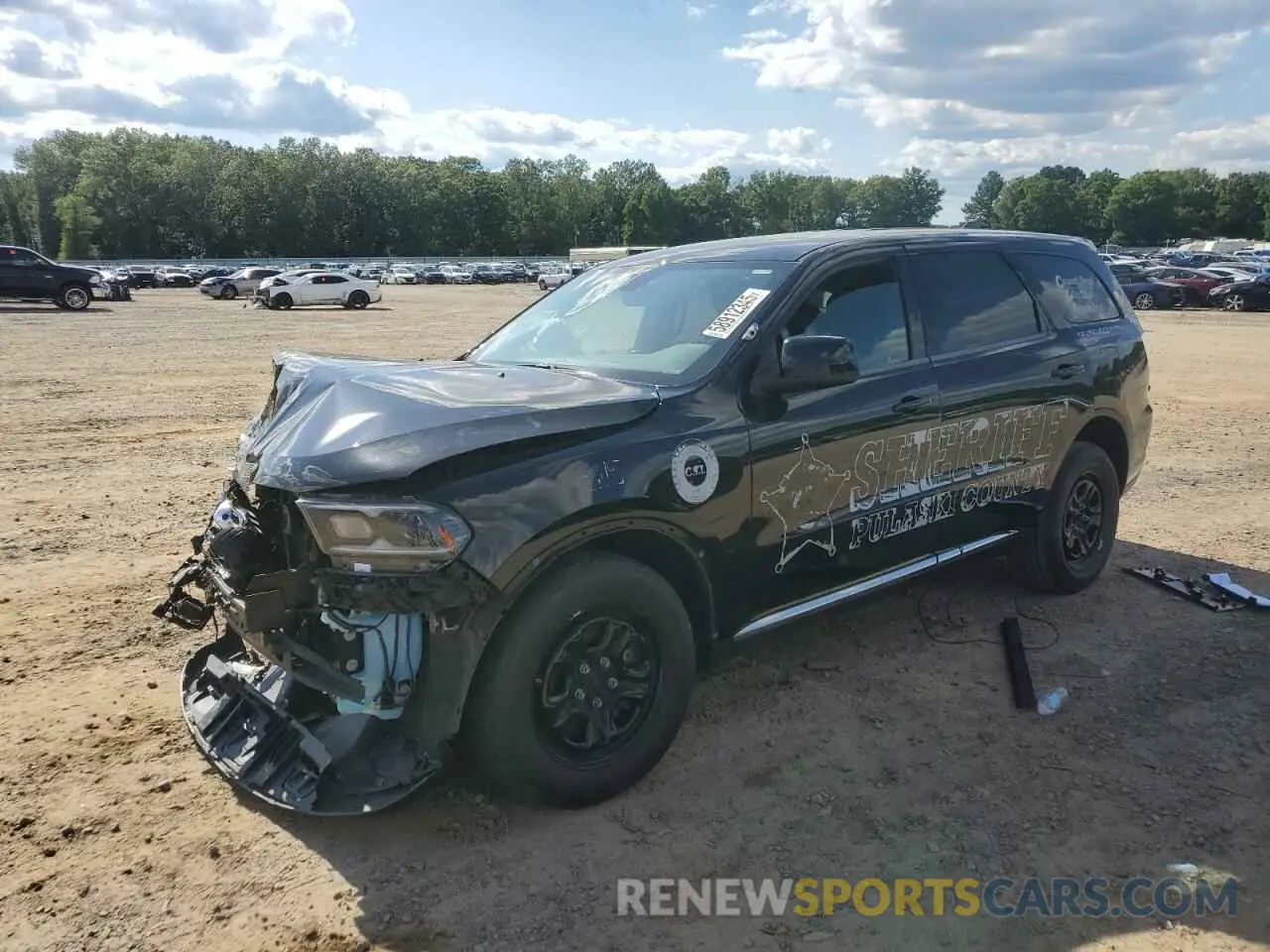 1 fotografías del automóvil dañado 1C4RDJFG2NC184532 DODGE DURANGO 2022