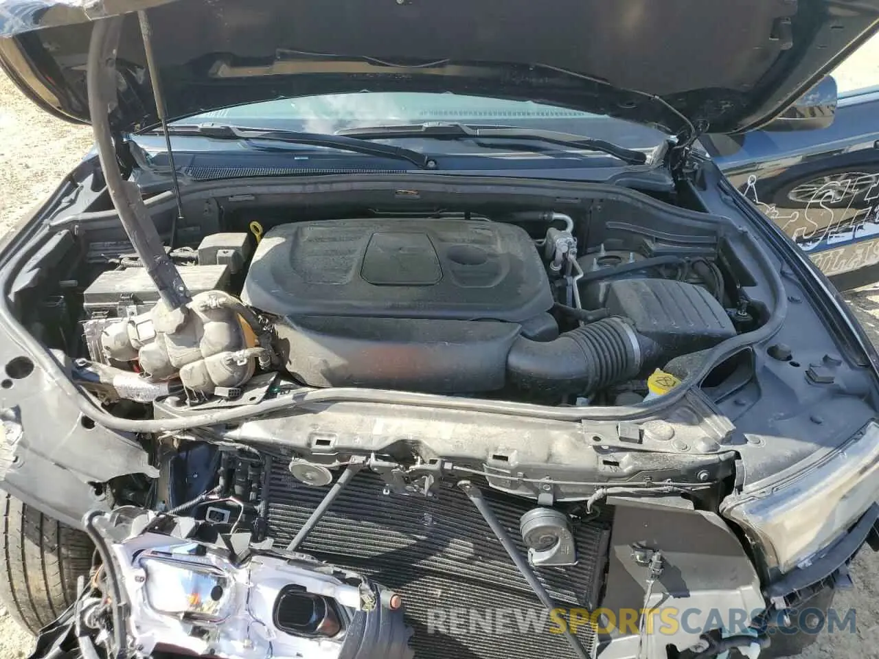12 fotografías del automóvil dañado 1C4RDJFG2NC184532 DODGE DURANGO 2022