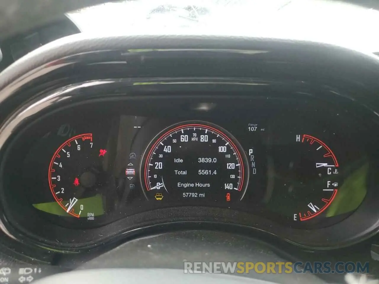 9 fotografías del automóvil dañado 1C4RDJFG9NC184088 DODGE DURANGO 2022