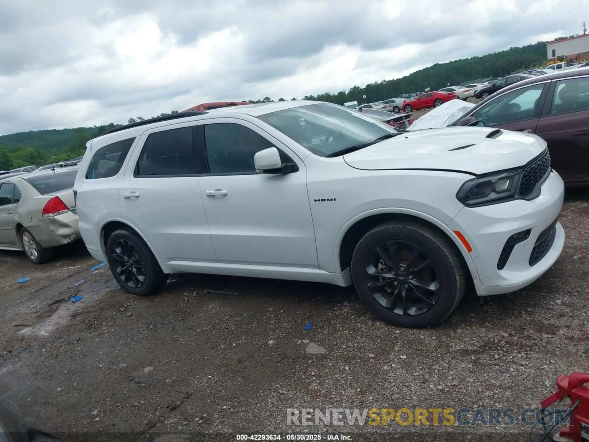 13 fotografías del automóvil dañado 1C4SDHCT1NC229858 DODGE DURANGO 2022
