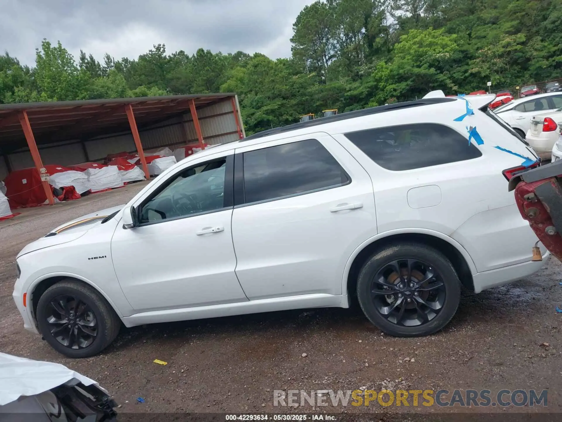 14 fotografías del automóvil dañado 1C4SDHCT1NC229858 DODGE DURANGO 2022