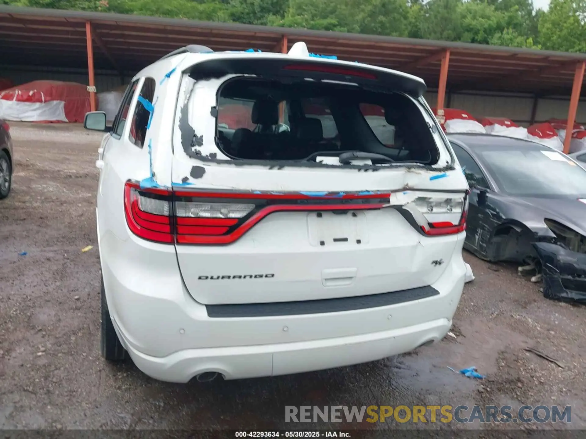6 fotografías del automóvil dañado 1C4SDHCT1NC229858 DODGE DURANGO 2022