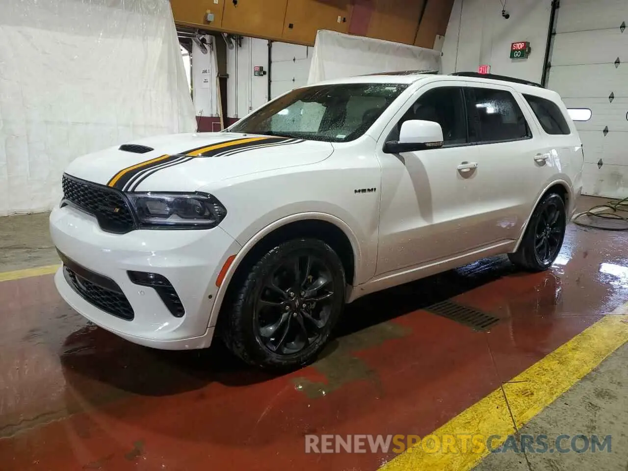 1 fotografías del automóvil dañado 1C4SDHCT3NC229103 DODGE DURANGO 2022